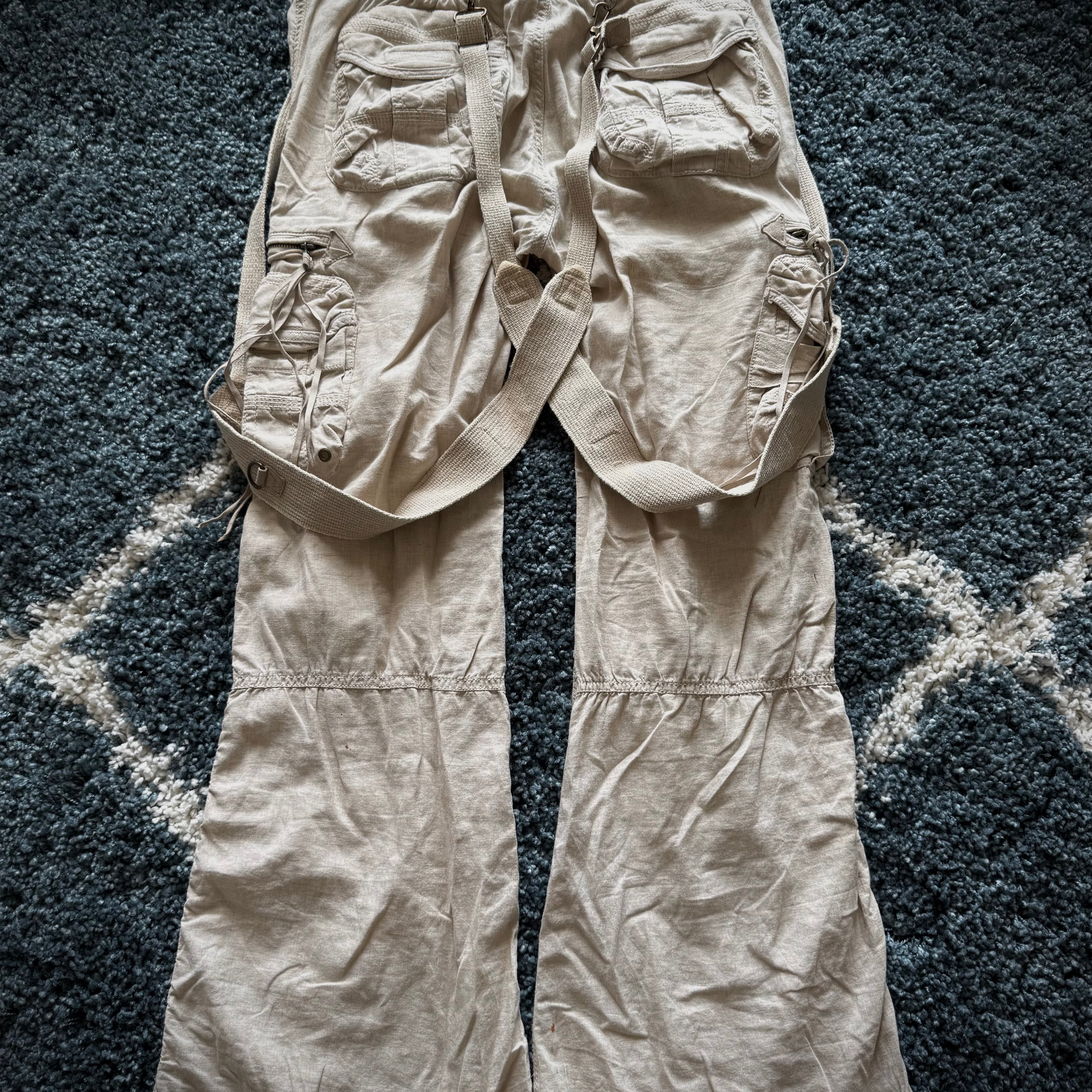 G.O.A flared suspender cargo pants