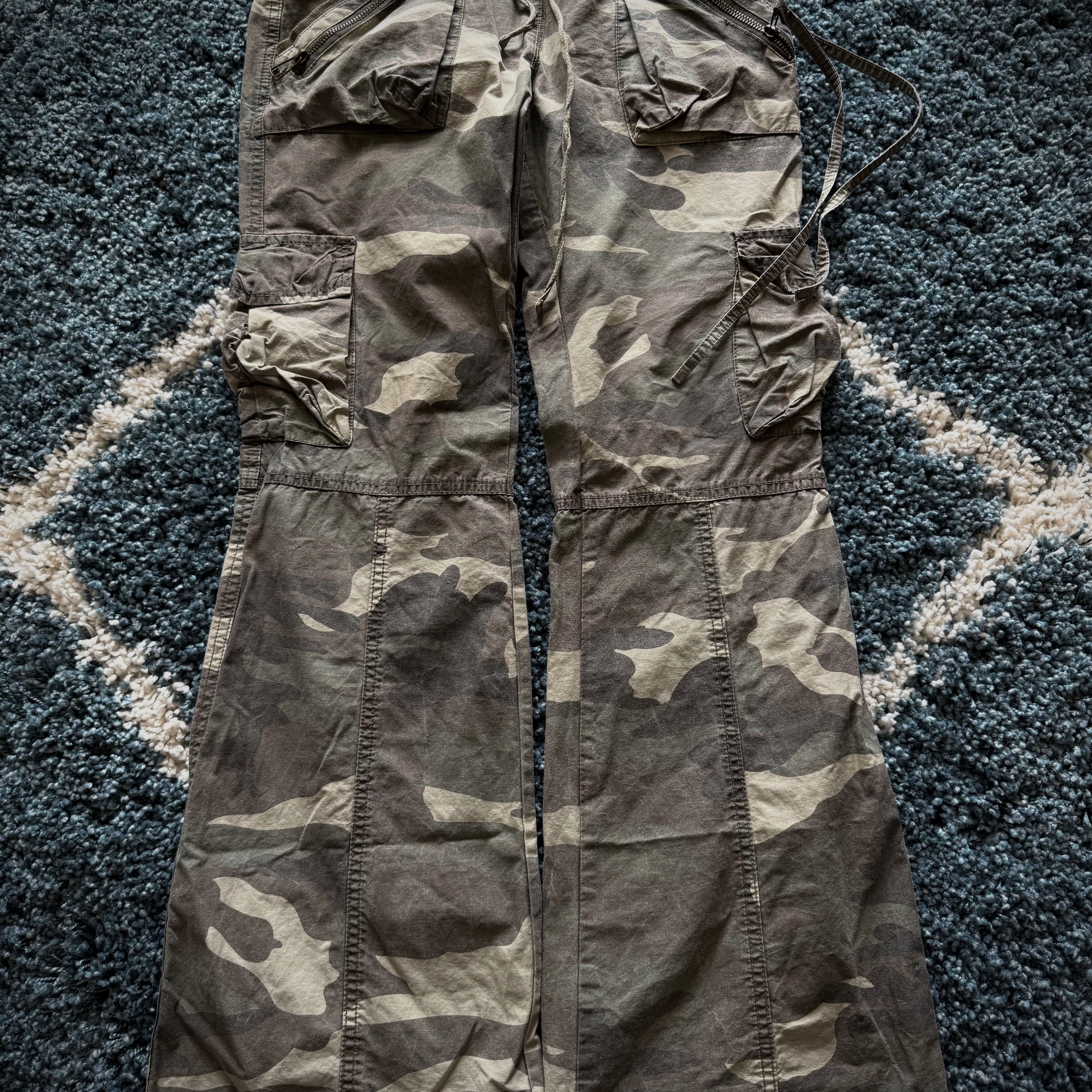 G.O.A military 3D pockets camo cargo pants