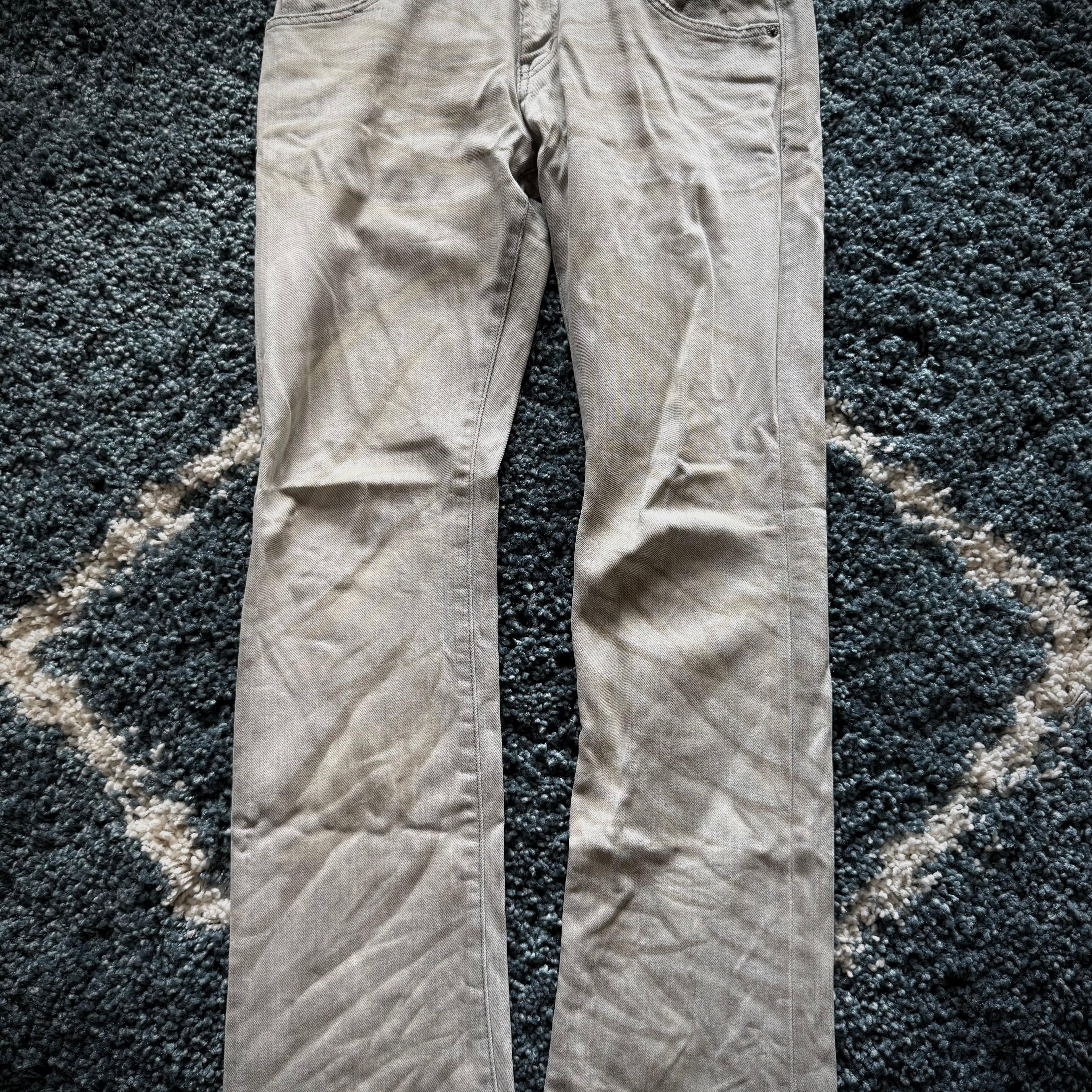 Tornado Mart Sand clawmarks flared denim