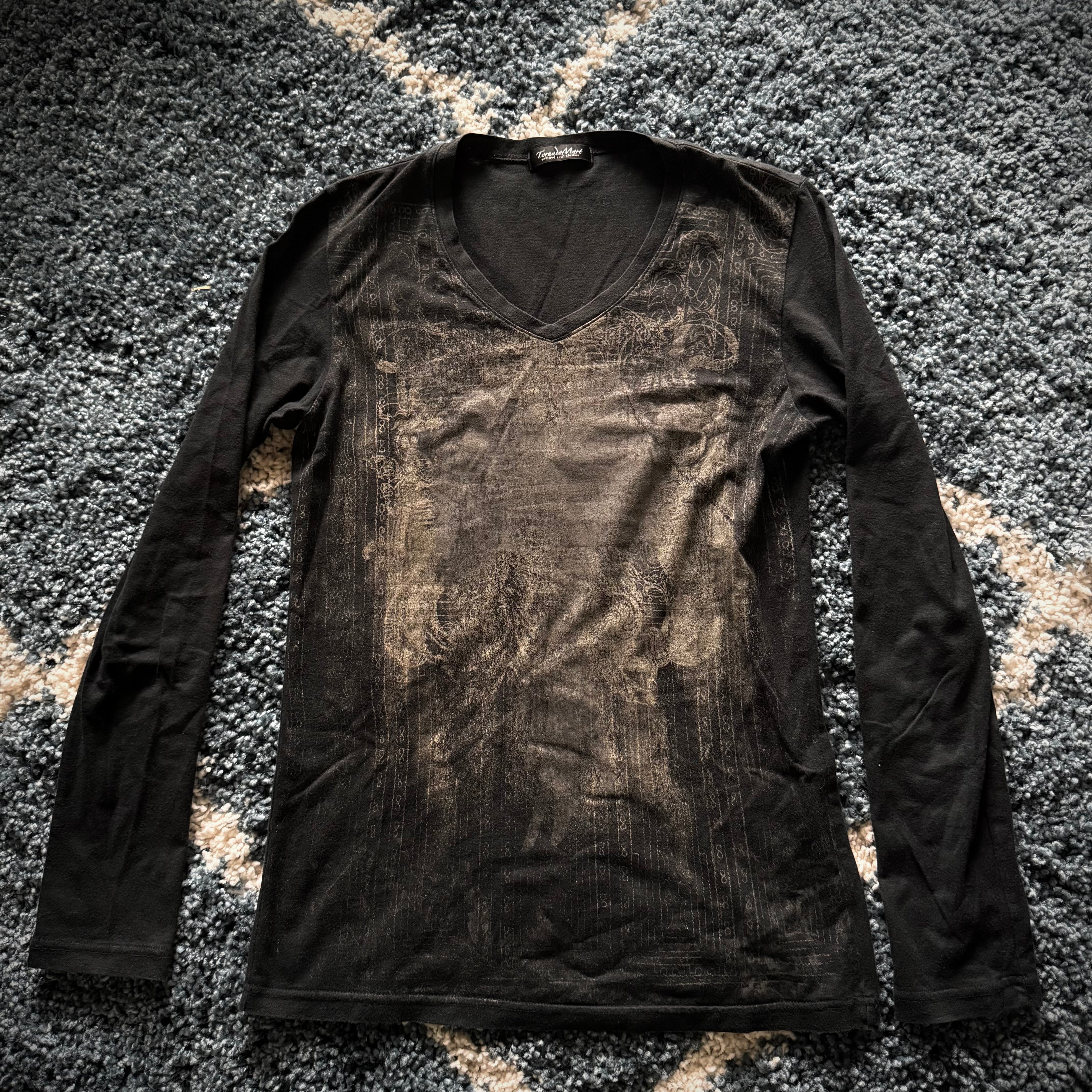 Tornado Mart drenched Longsleeve