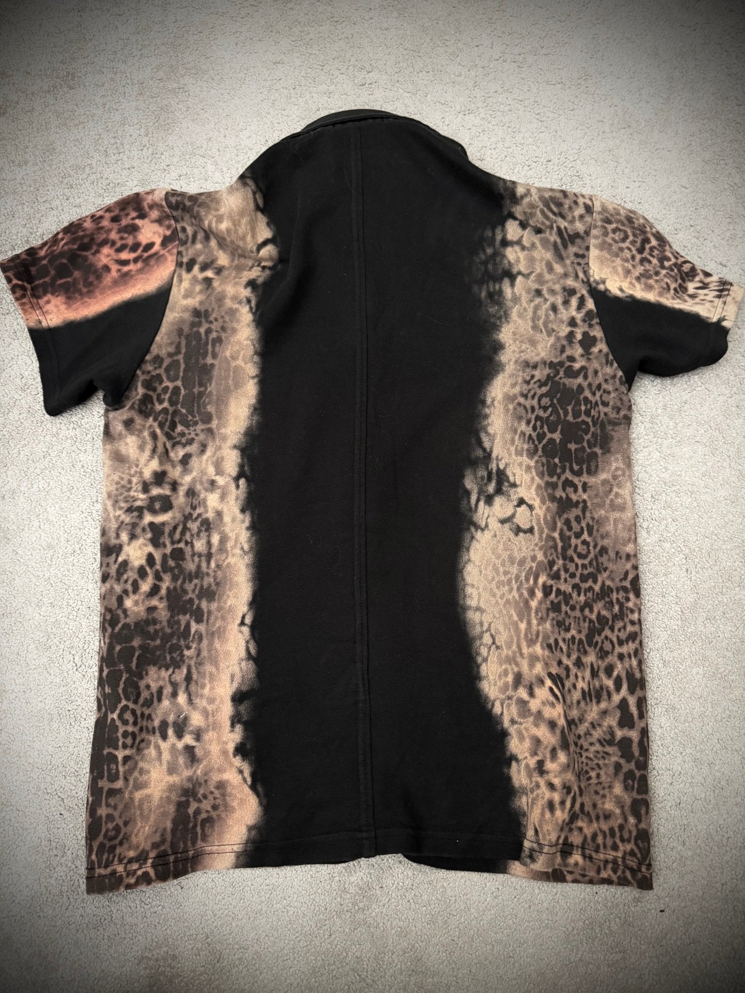 Tornado Mart early 2000's Infusion Leopard Polo Shirt – wintexarchive