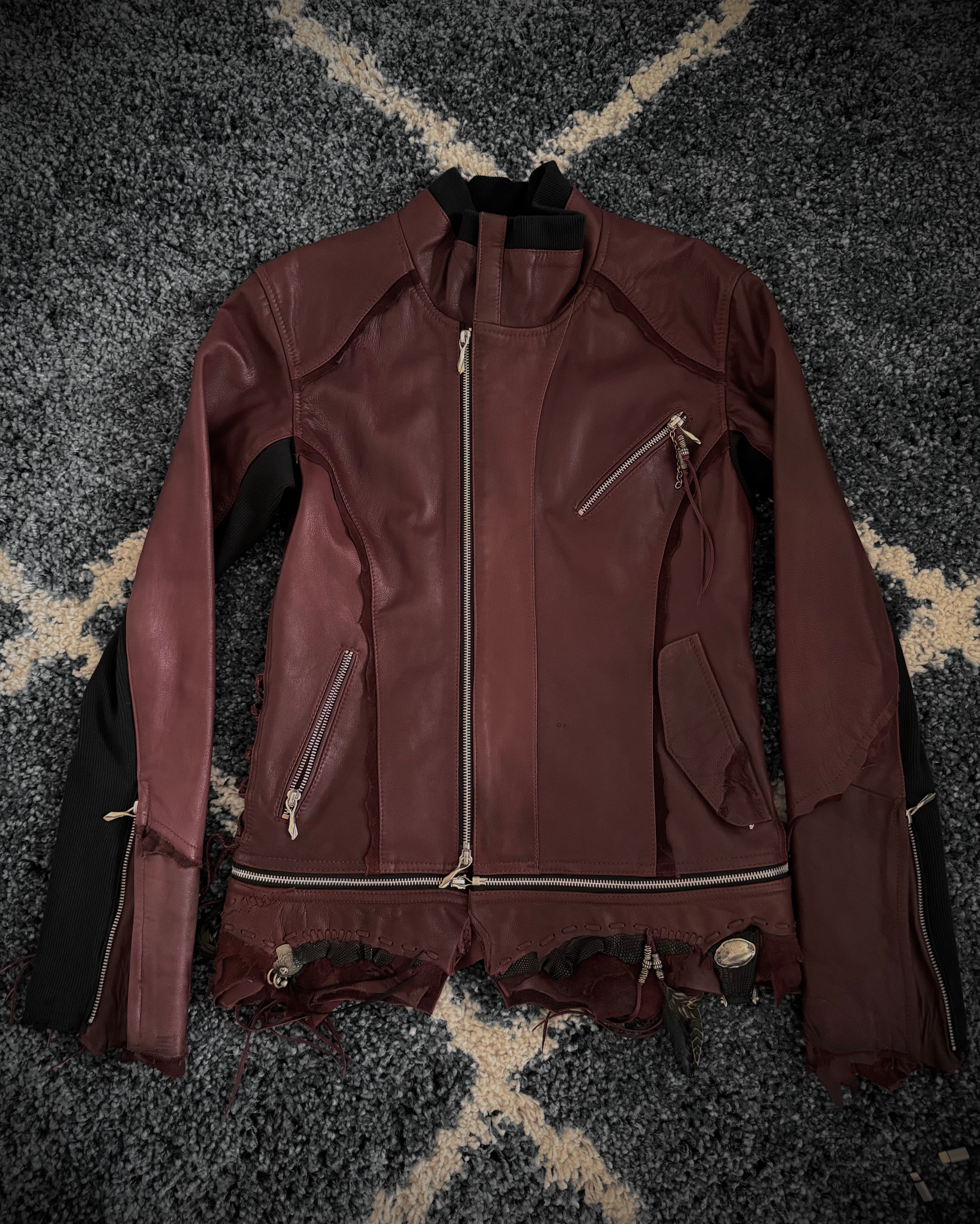 14th Addiction Beat it Leather Jacket