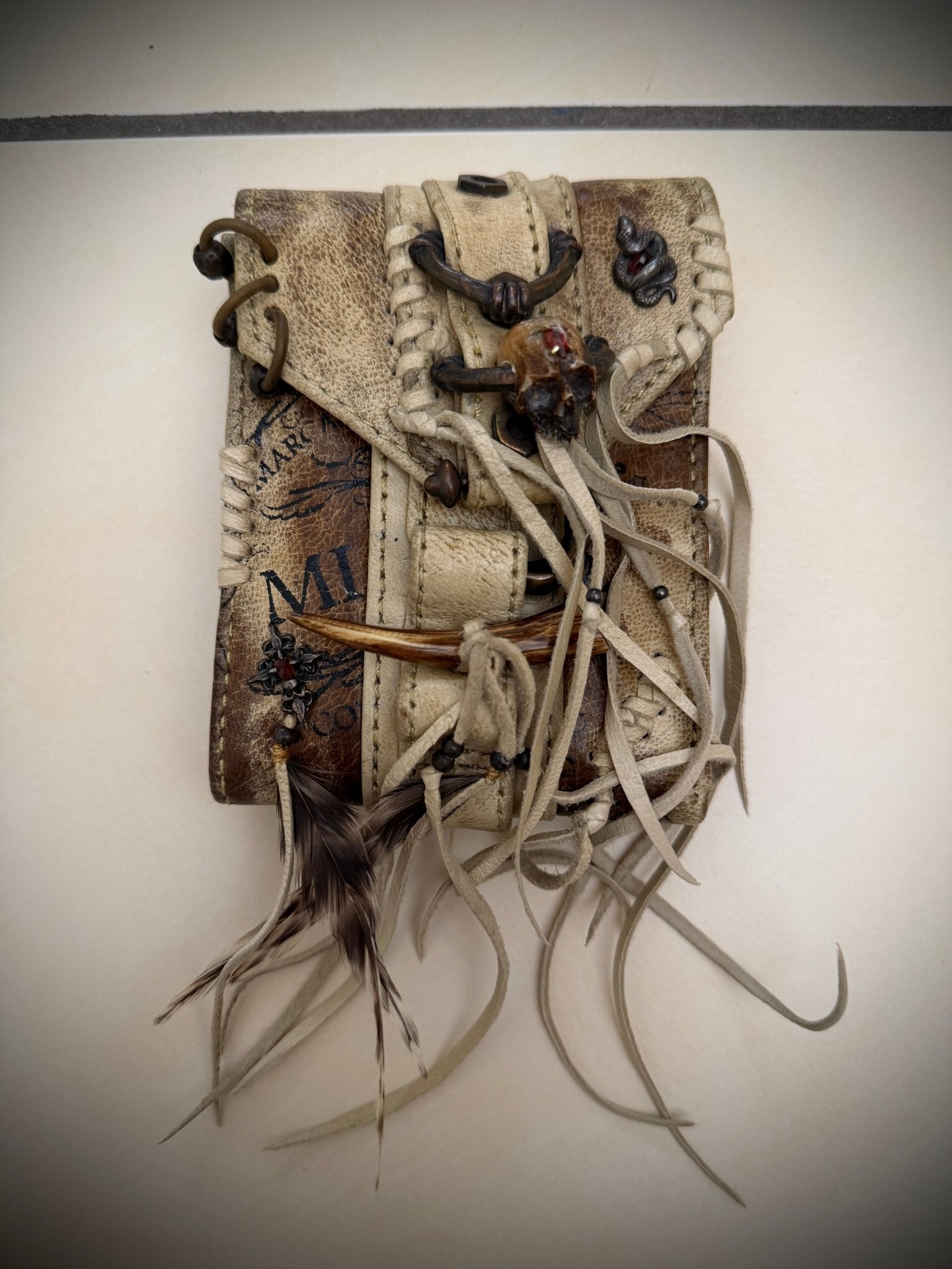 14th Addiction 2008 Treasure Wallet W/Skull - wintexarchive