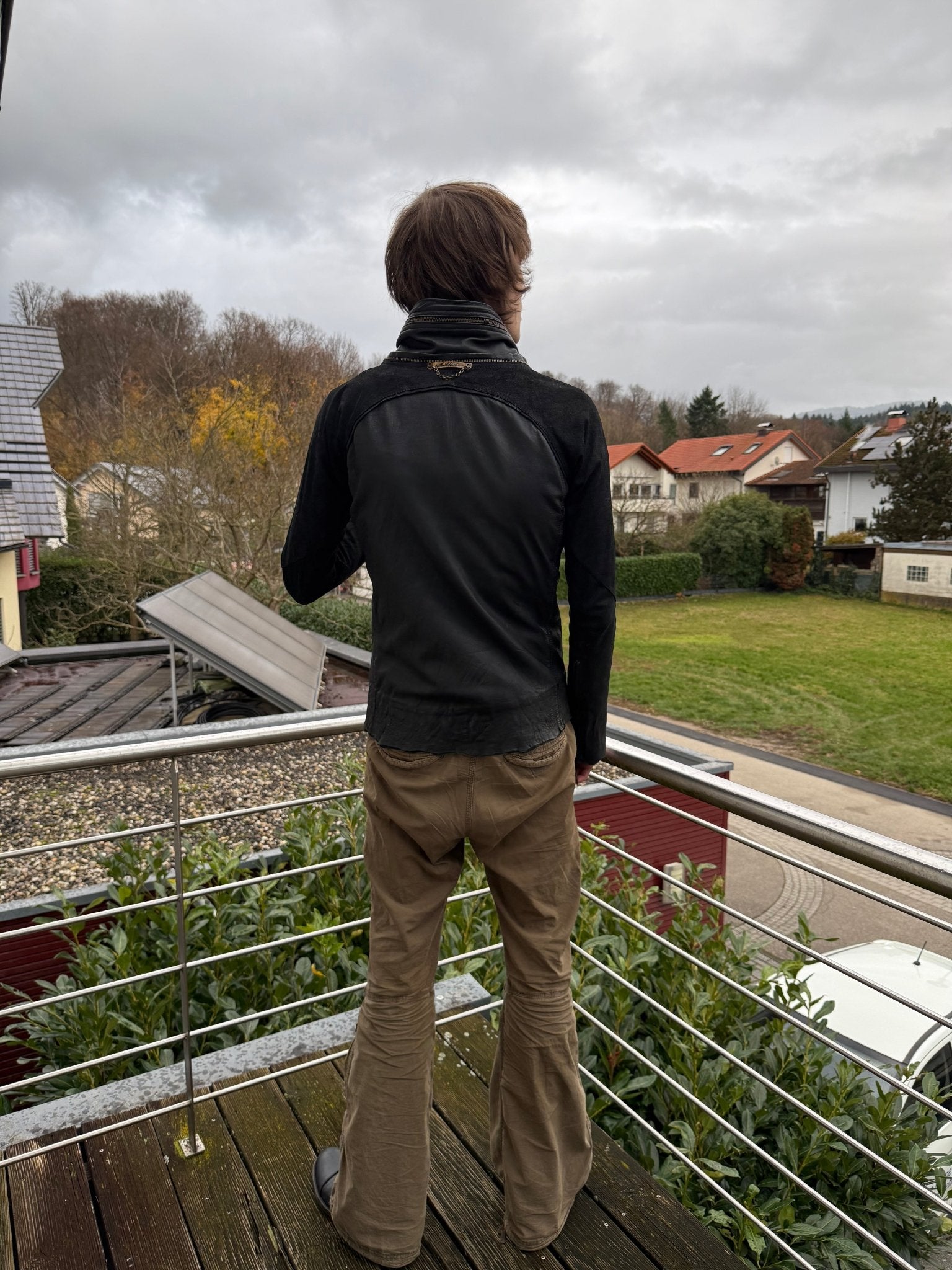 14th Addiction 2010 Bono Leather Hybrid Jacket - wintexarchive