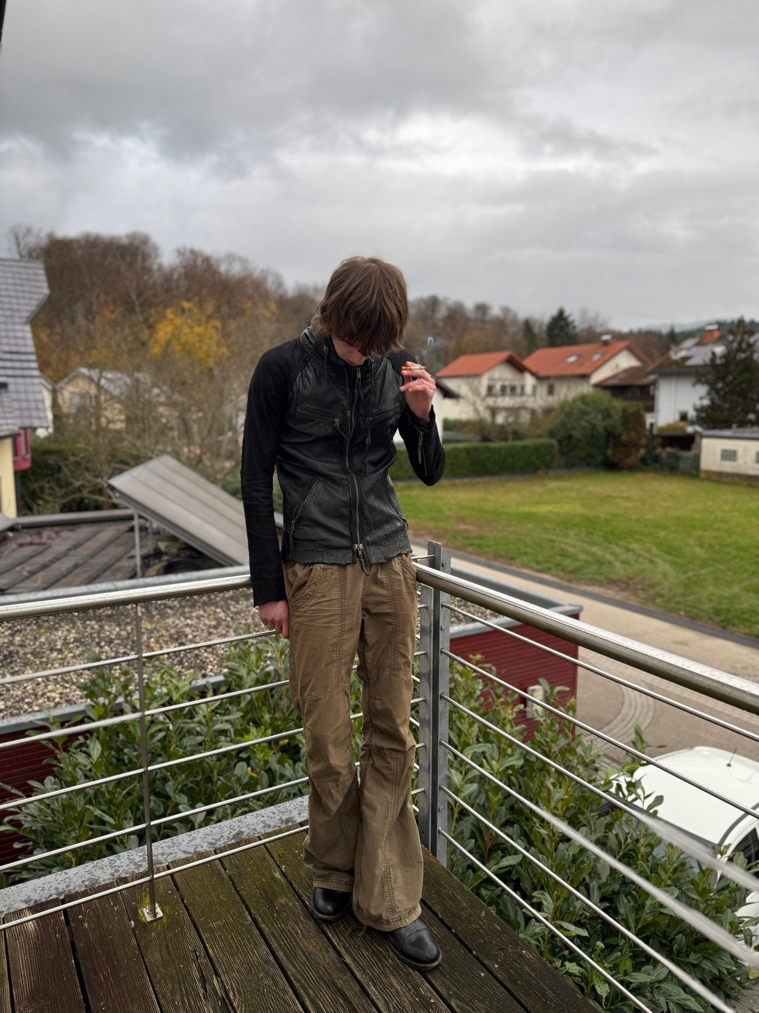 14th Addiction 2010 Bono Leather Hybrid Jacket - wintexarchive