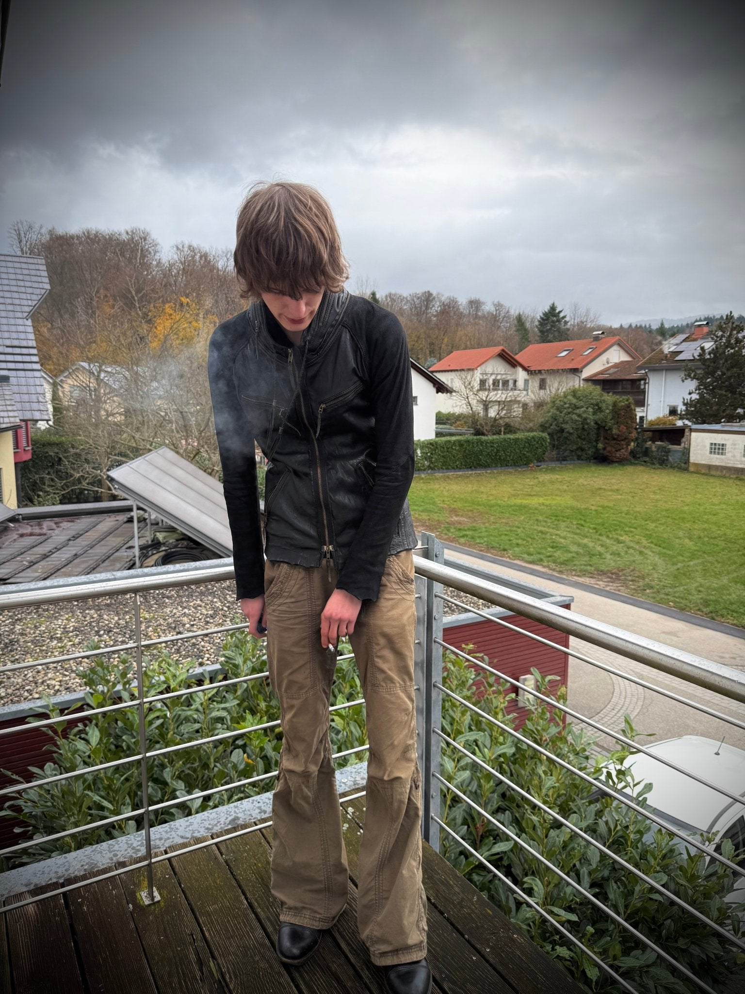 14th Addiction 2010 Bono Leather Hybrid Jacket - wintexarchive