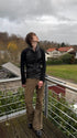 14th Addiction 2010 Bono Leather Hybrid Jacket - wintexarchive
