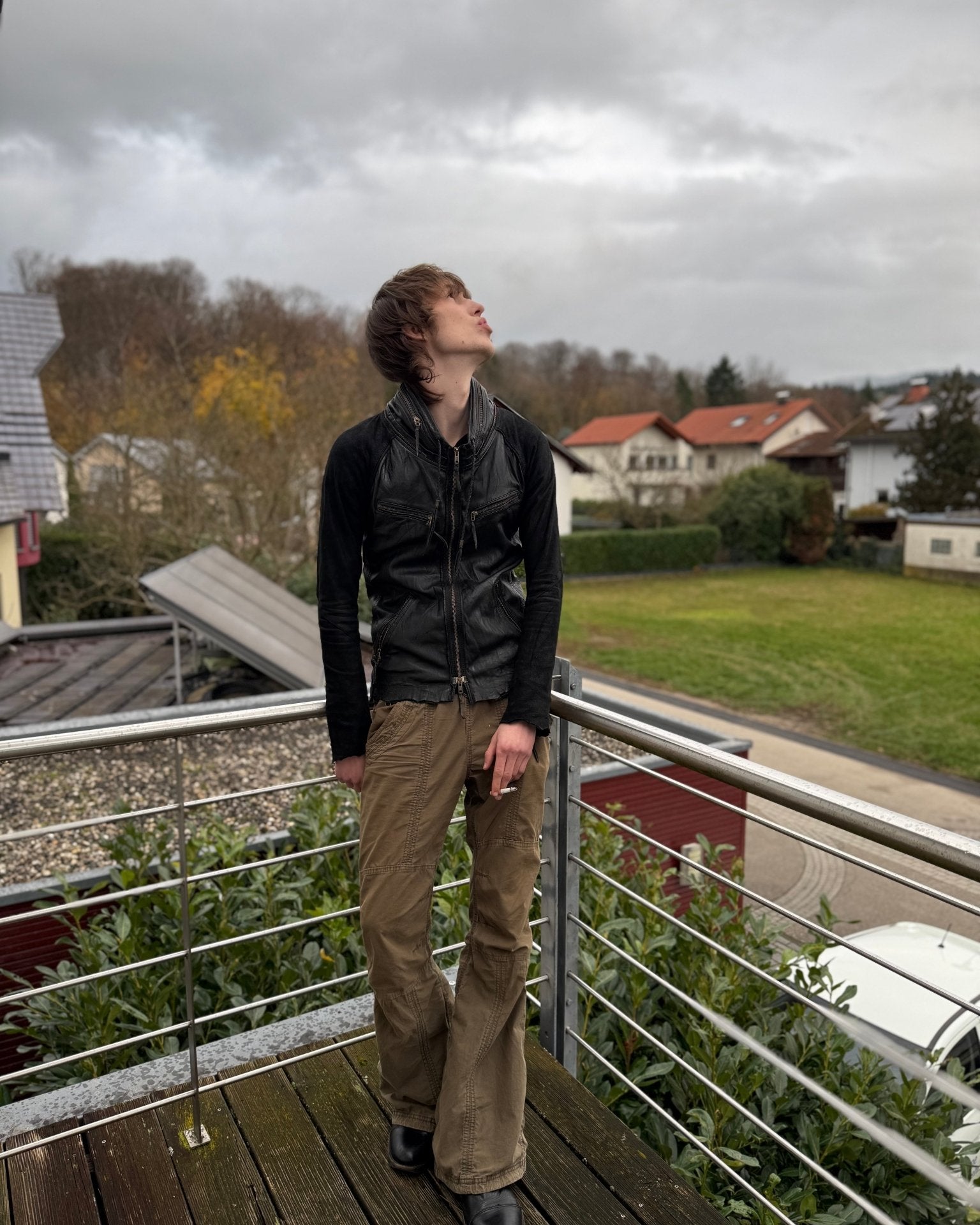 14th Addiction 2010 Bono Leather Hybrid Jacket - wintexarchive