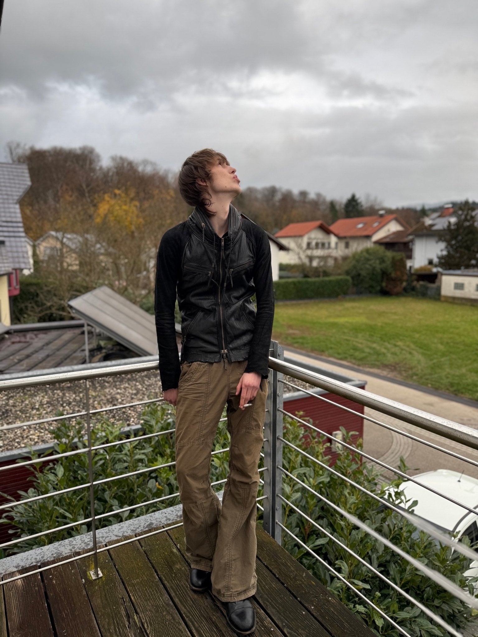 14th Addiction 2010 Bono Leather Hybrid Jacket - wintexarchive