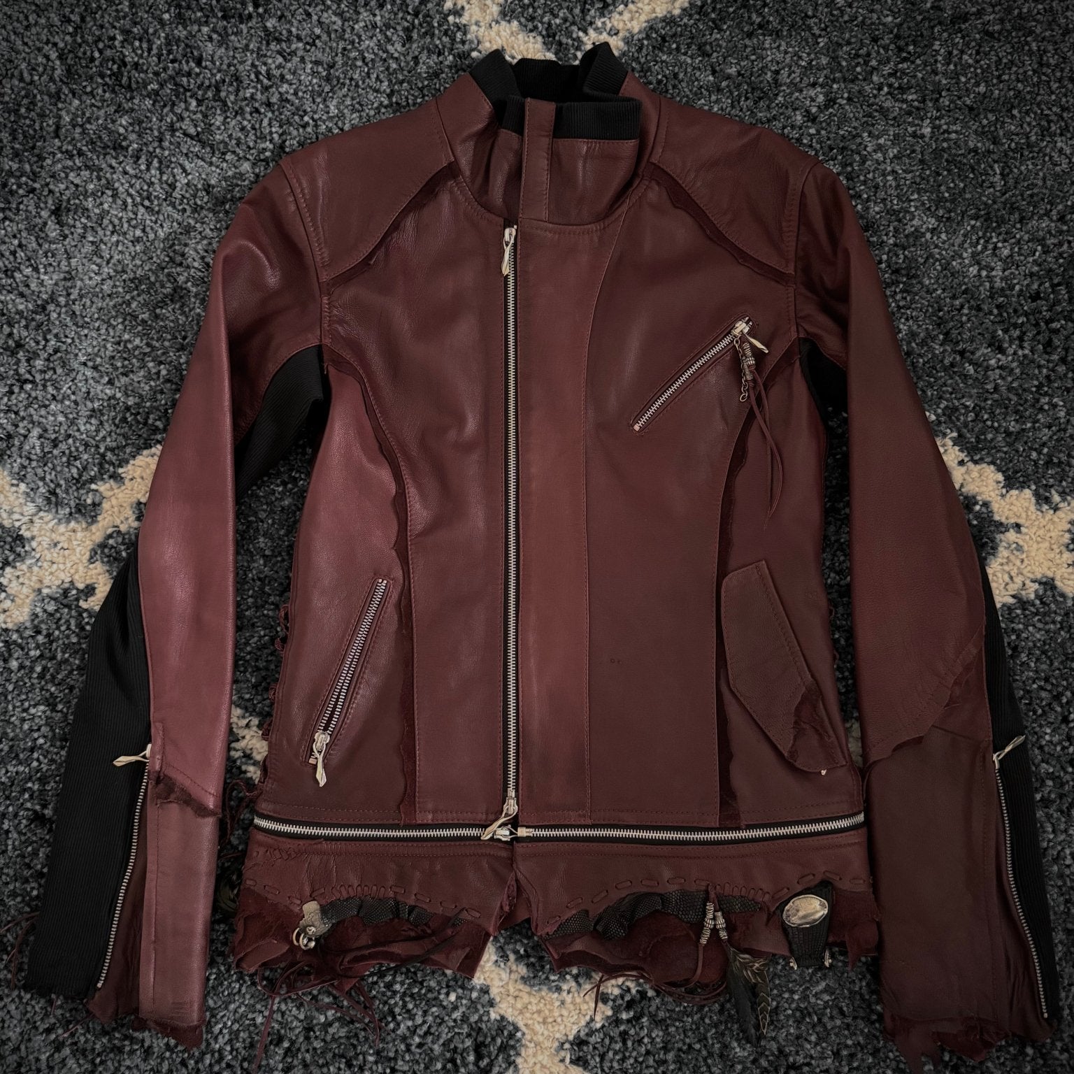 14th Addiction Beat it Leather Jacket - wintexarchive
