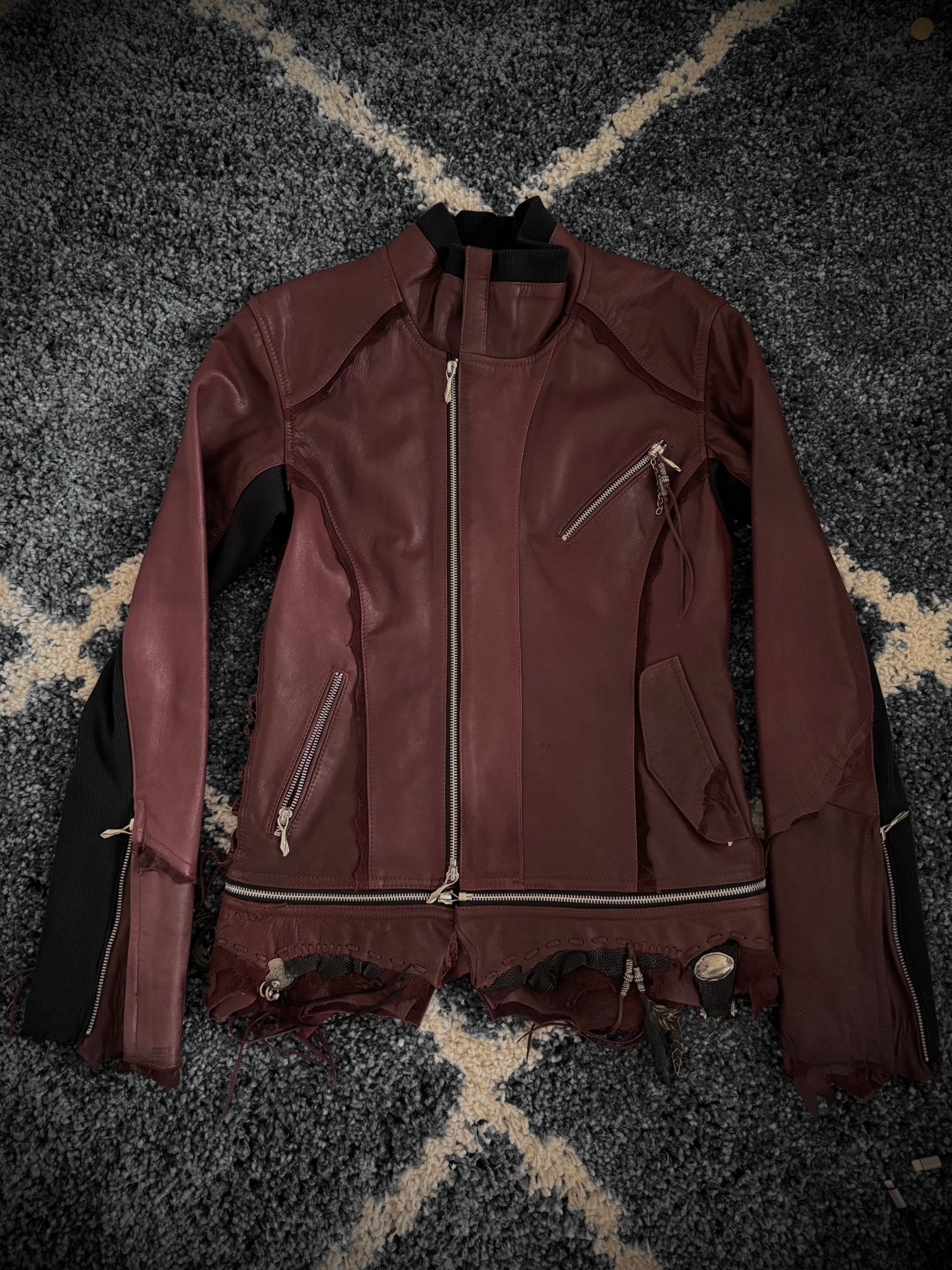 14th Addiction Beat it Leather Jacket - wintexarchive