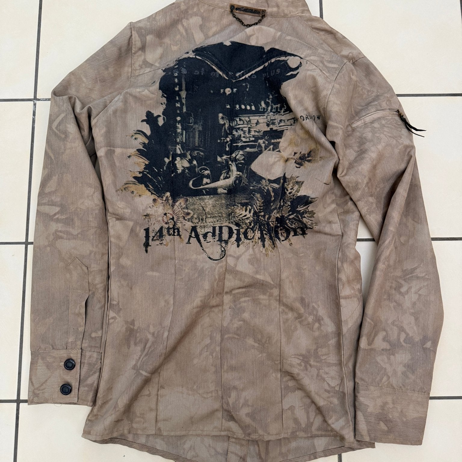 14th Addiction Clockwork TY - B:01 Button up Shirt - wintexarchive