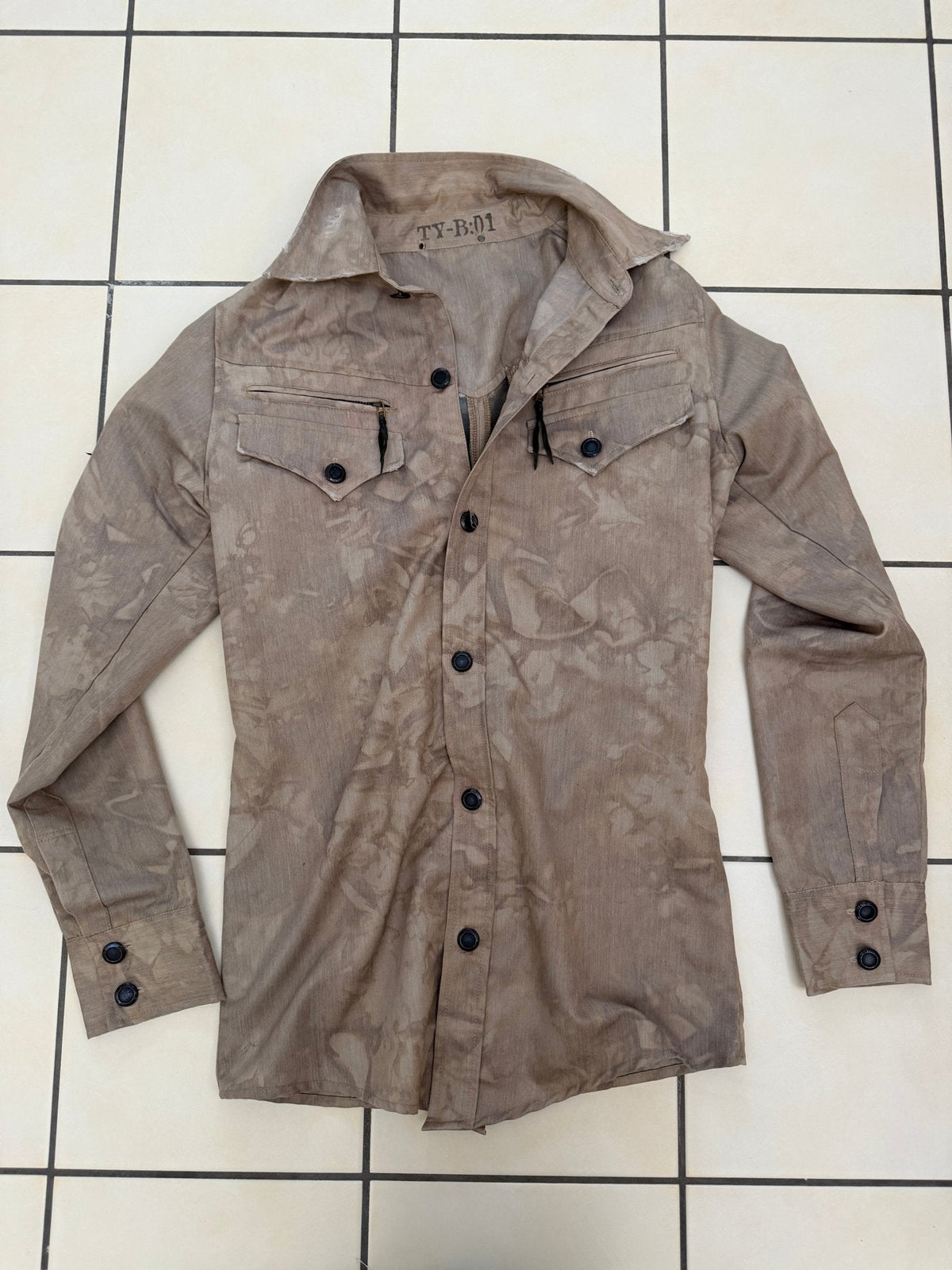 14th Addiction Clockwork TY-B:01 Button up Shirt - wintexarchive