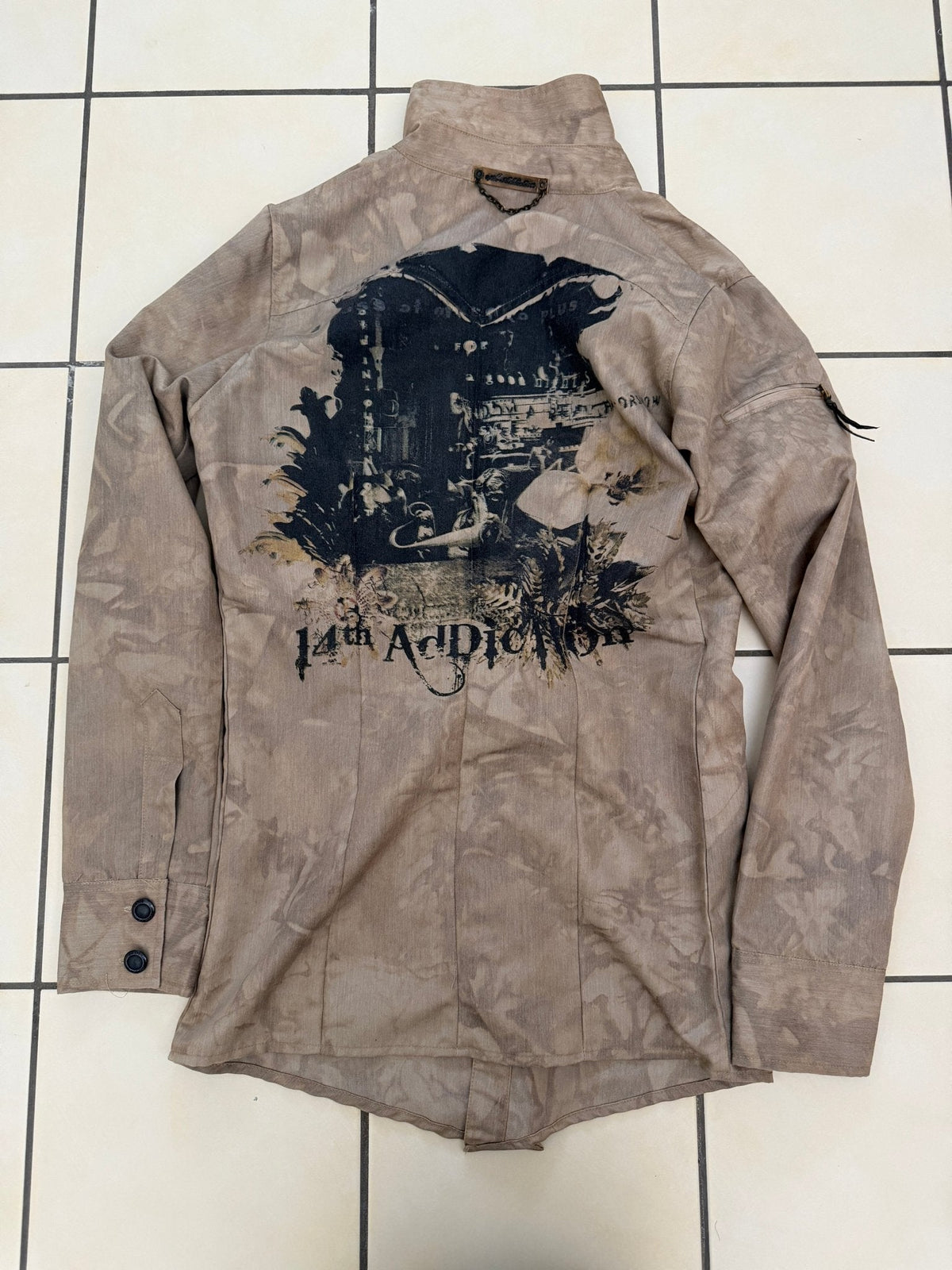 14th Addiction Clockwork TY-B:01 Button up Shirt - wintexarchive