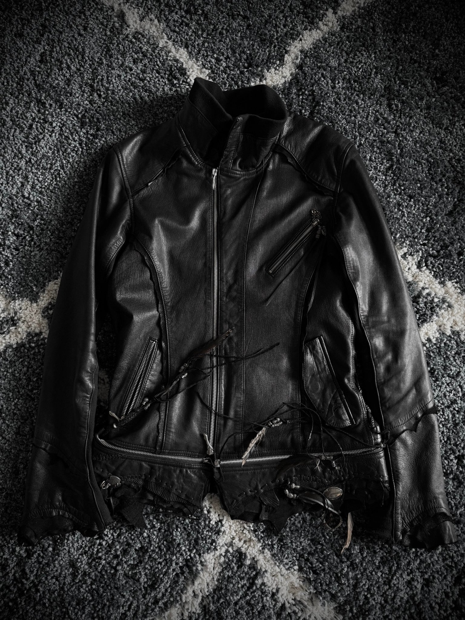 14th Addiction Custom Beat It Leather Jacket - wintexarchive