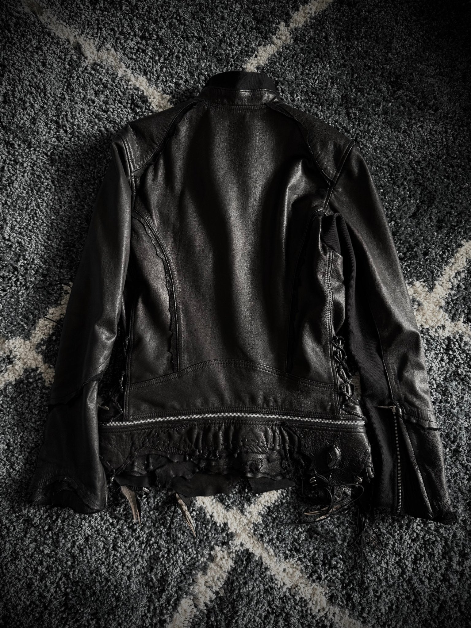 14th Addiction Custom Beat It Leather Jacket - wintexarchive