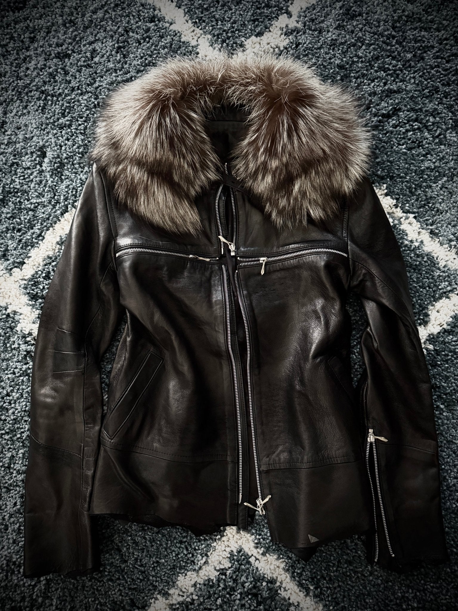14th Addiction Custom Fur Cross Zip - wintexarchive
