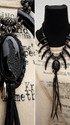 14th Addiction Glitter Fang Necklace - wintexarchive