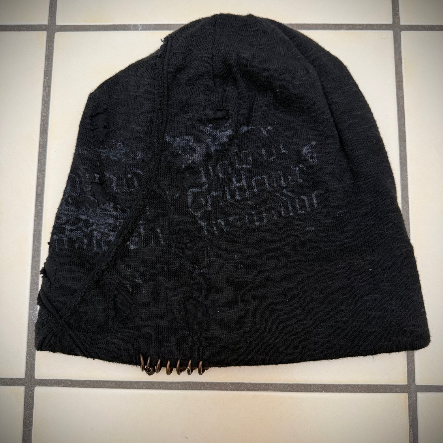 14th Addiction OG Coin Pierced Beanie - wintexarchive