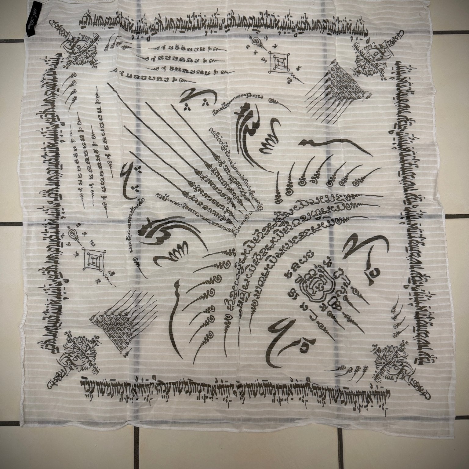 14th Addiction Wrist Scarf - wintexarchive