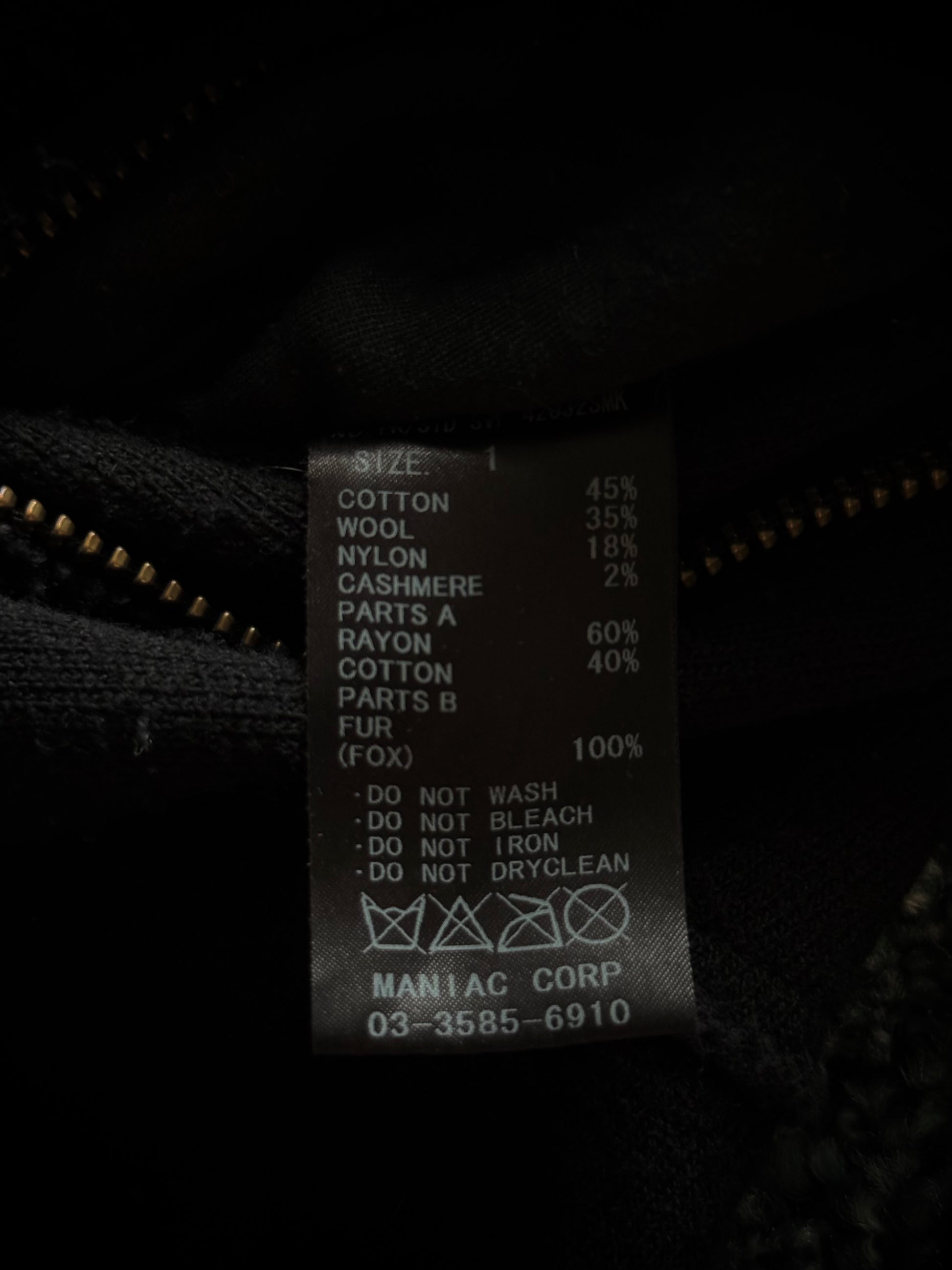 L.G.B. Fox Fur Trim Parka