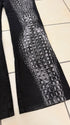 5351 Pour Les Hommes Crocodile Flared Pants - wintexarchive