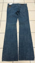 5351 Pour Les Hommes Distressed Python Flared Denim Pants - wintexarchive