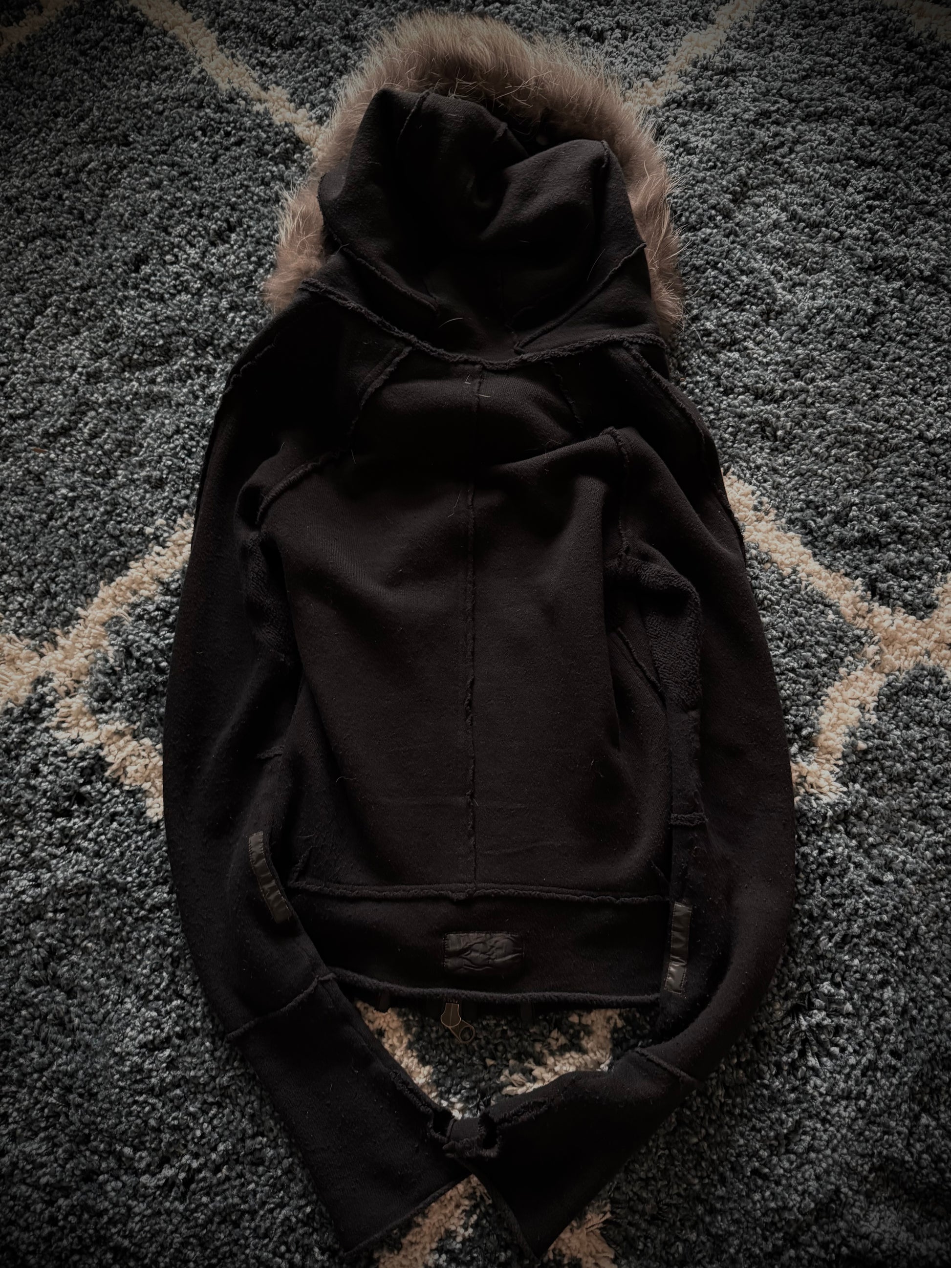 L.G.B. Fox Fur Trim Parka