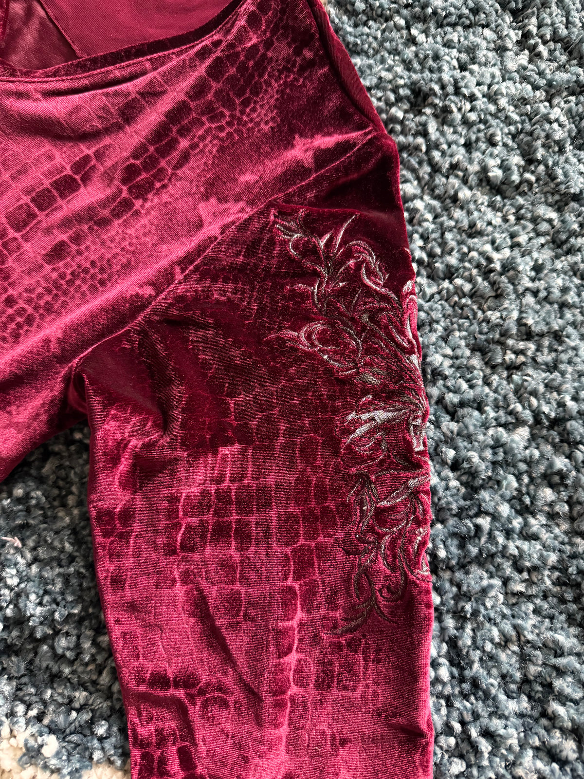 Tornado Mart Velour Tribal Royal Longsleeve