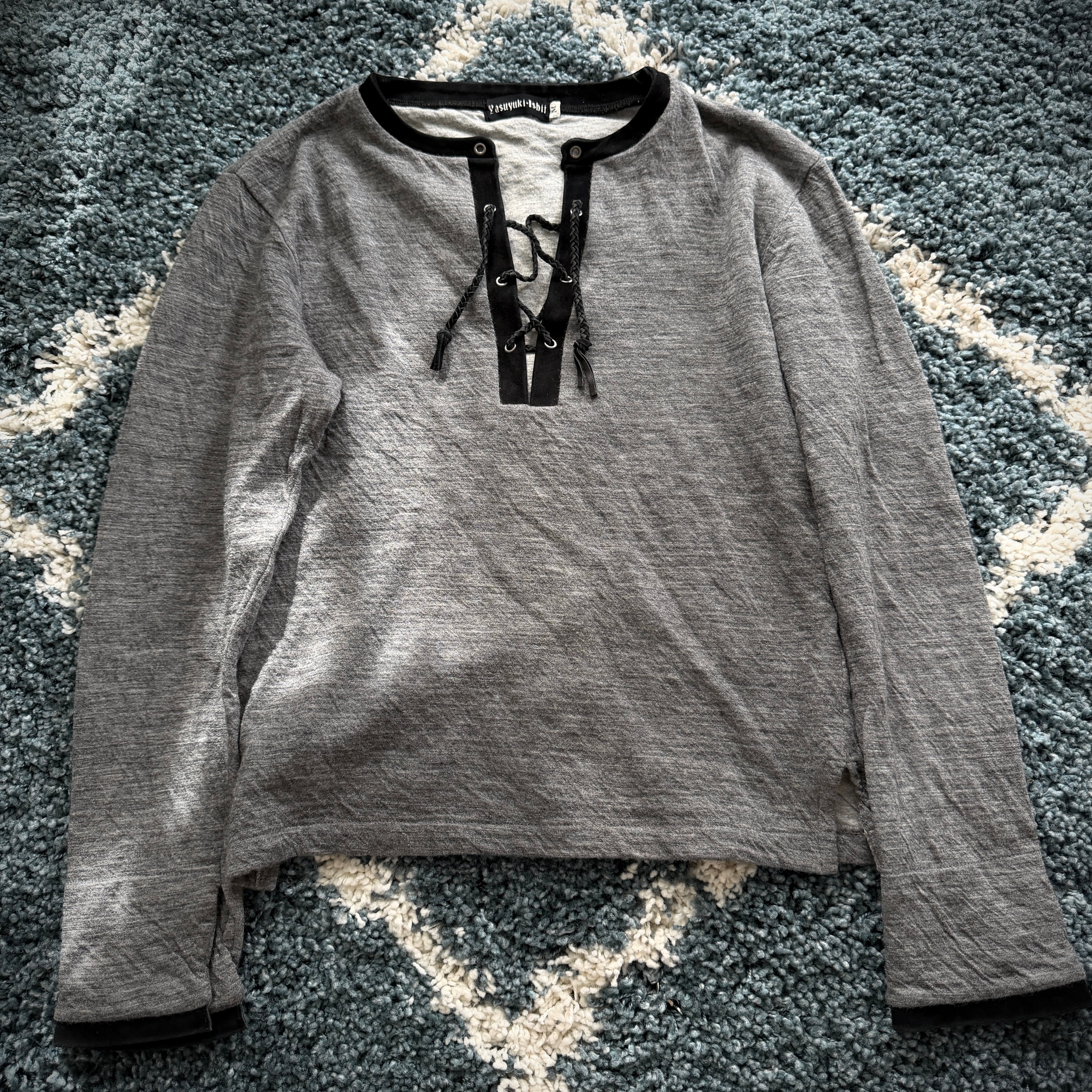 Yasuyuki Ishii Laced Up Longsleeve