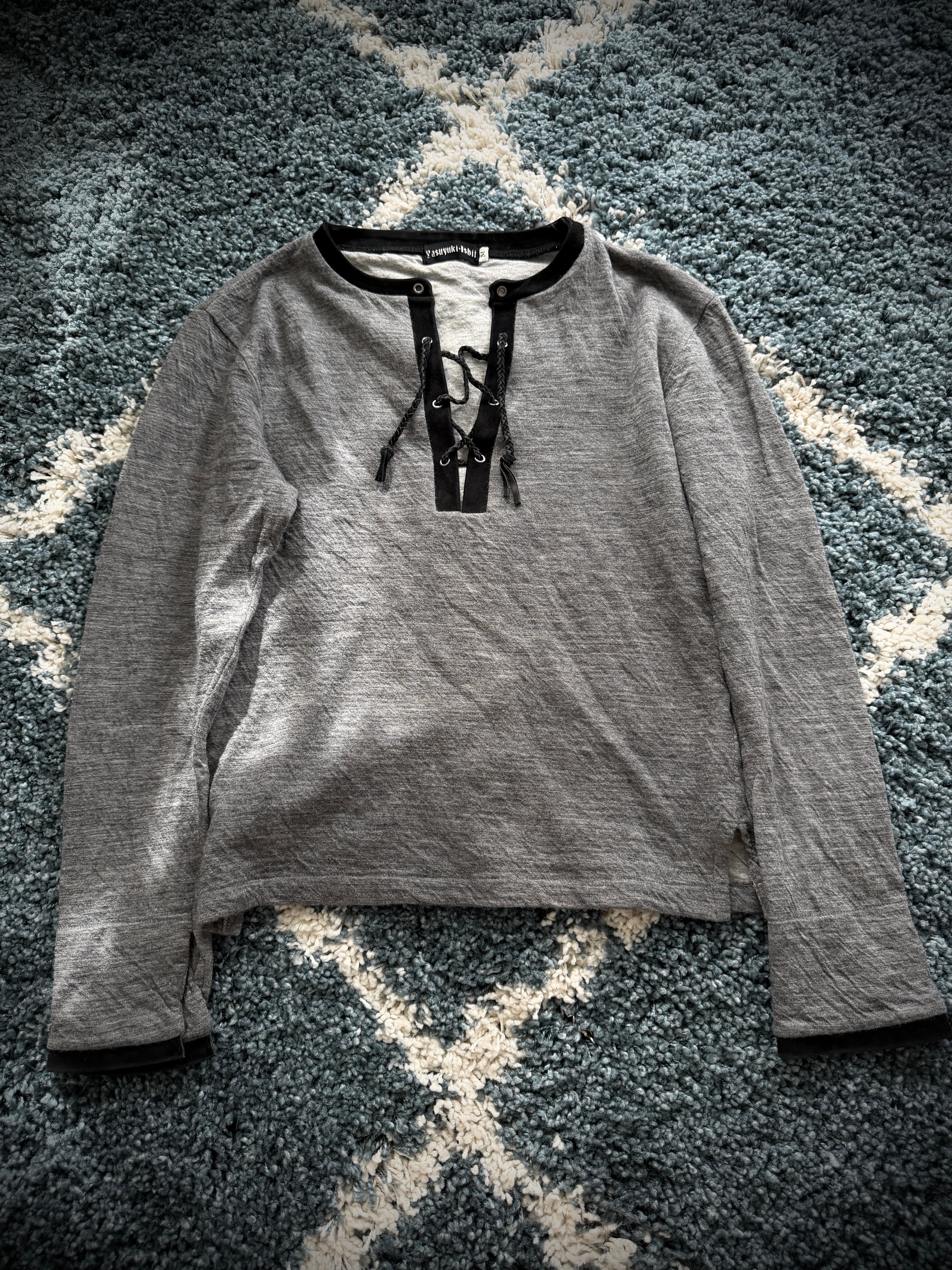 Yasuyuki Ishii Laced Up Longsleeve