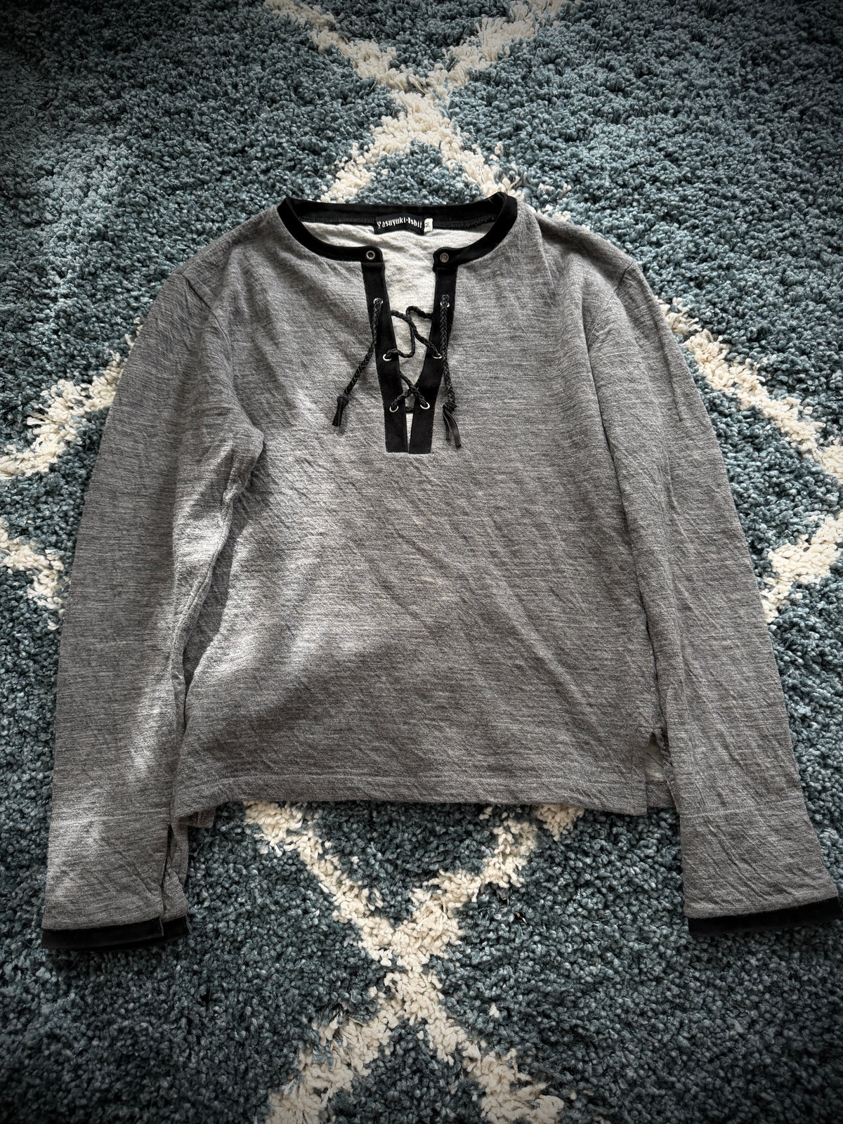 Yasuyuki Ishii Laced Up Longsleeve
