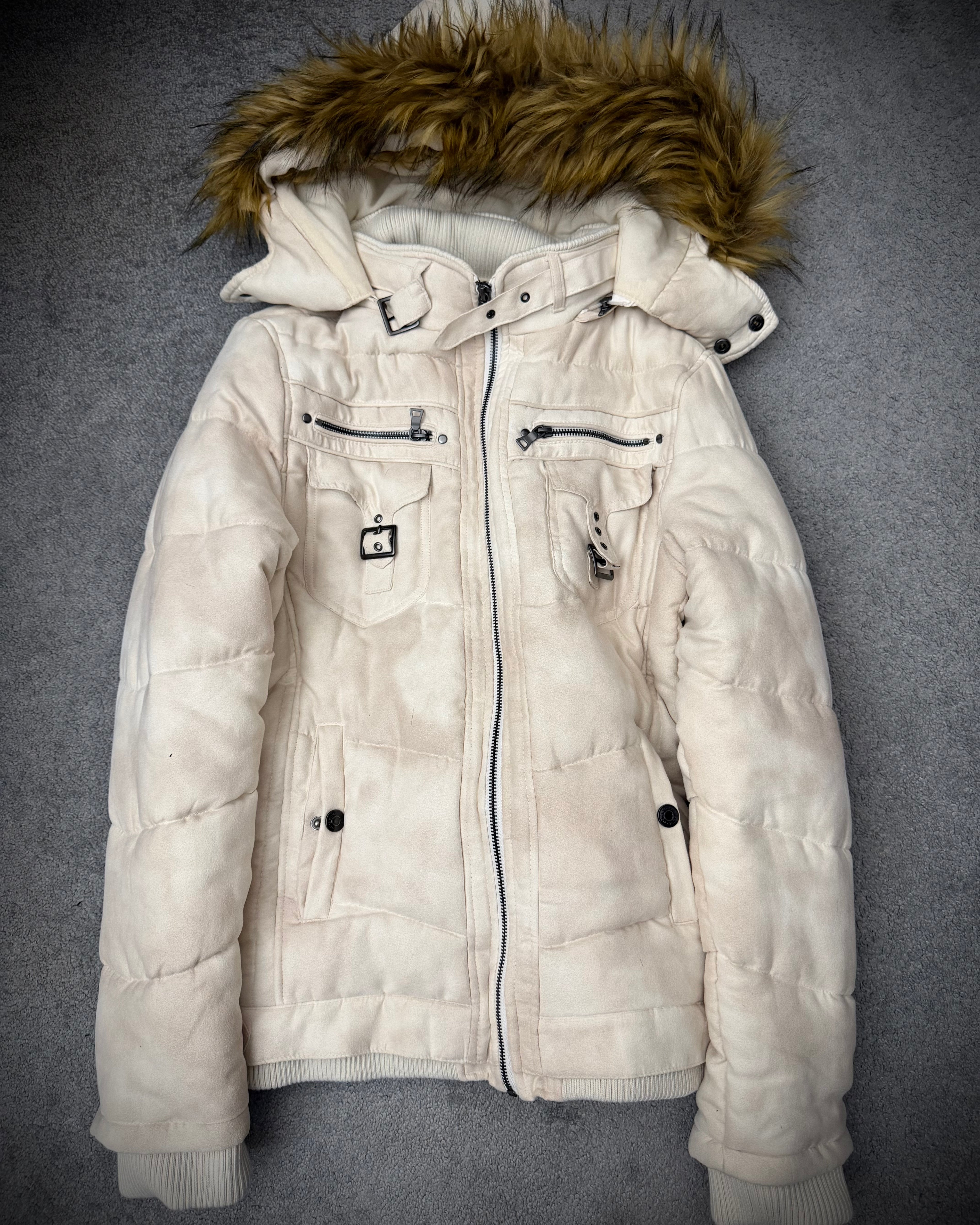 In The Attic Detachable Hood Puffer Jacket