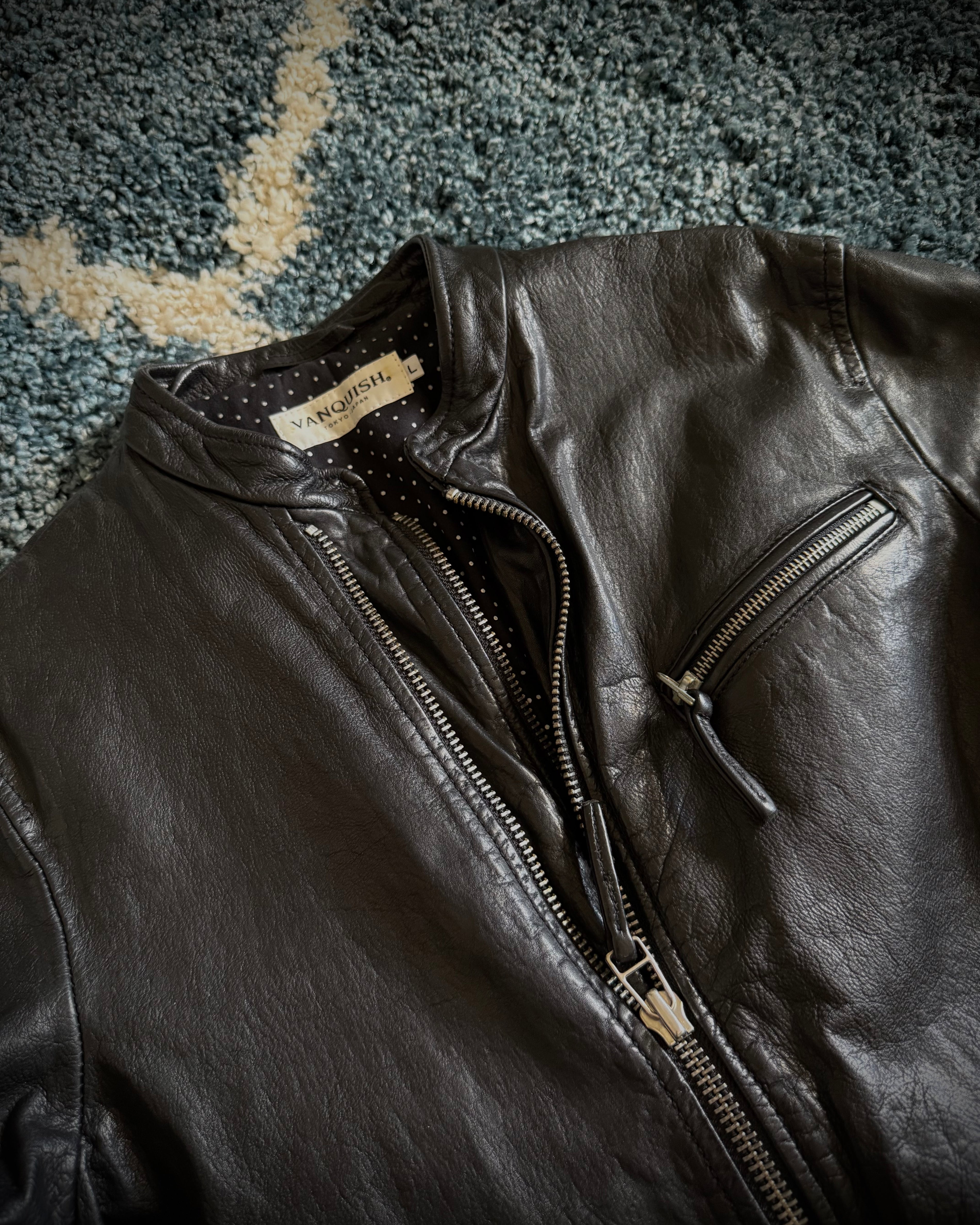 Vanquish HEAVY Leather Rider Jacket