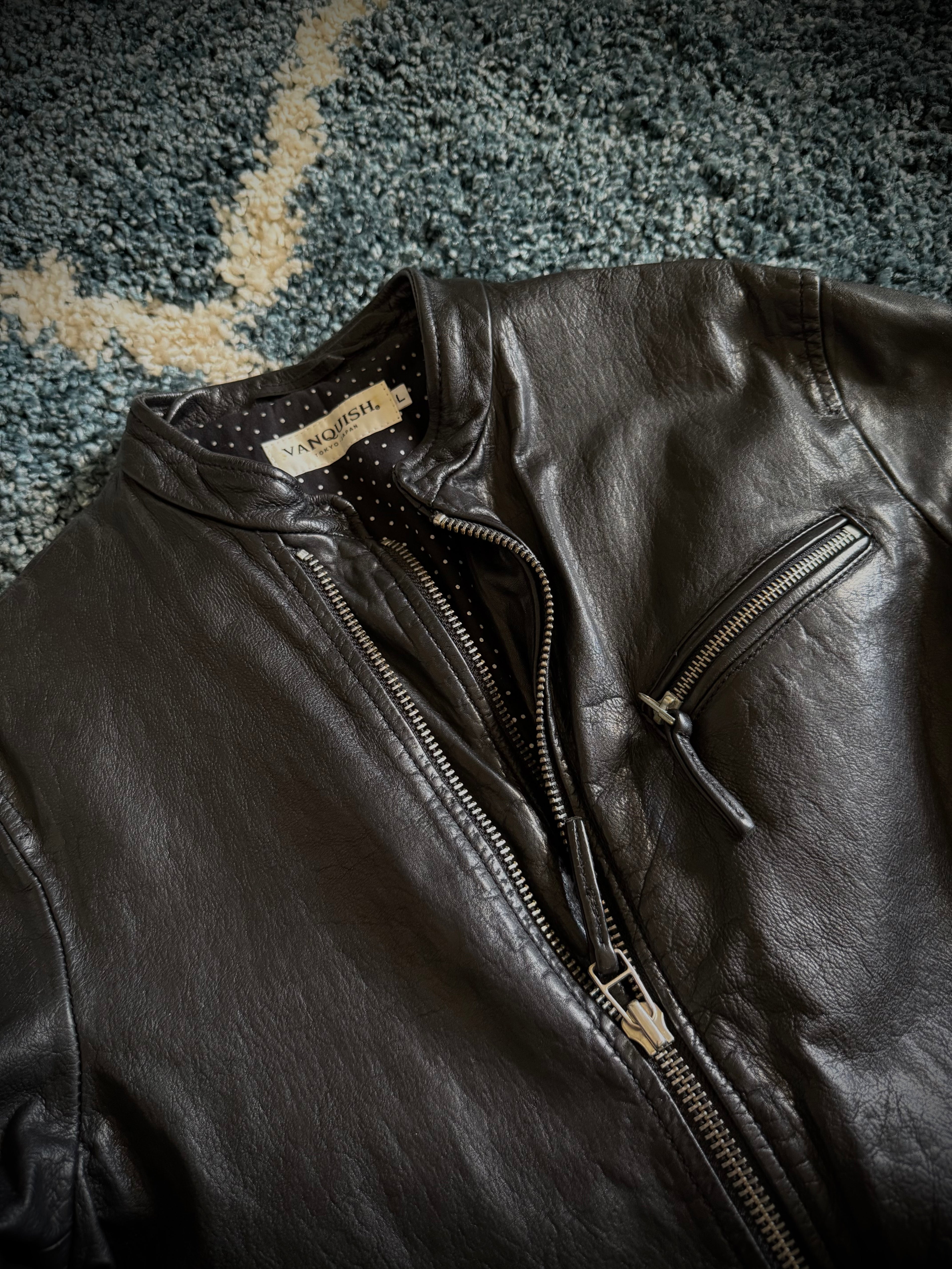 Vanquish HEAVY Leather Rider Jacket