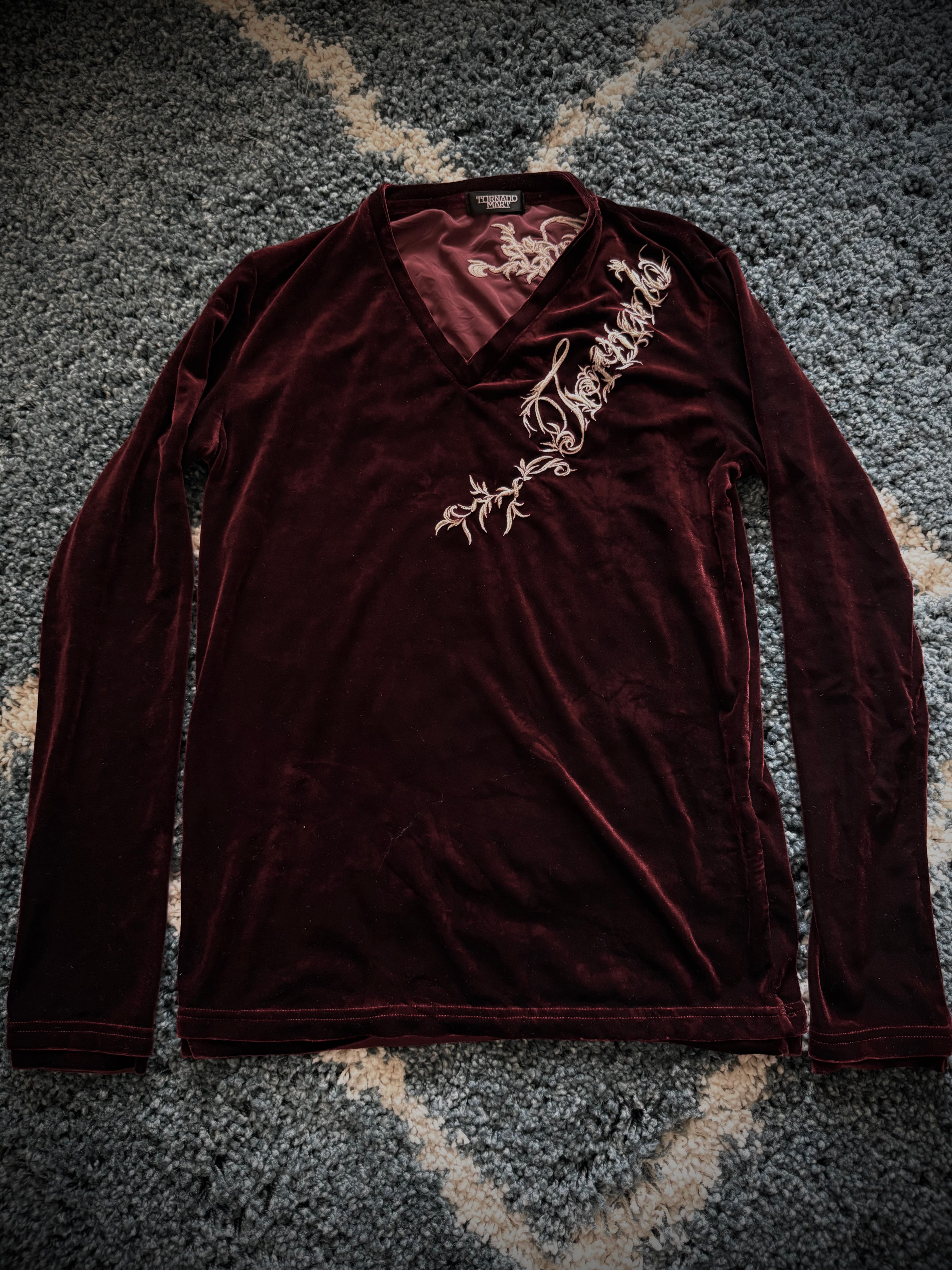 Tornado Mart Tribal Velour Longsleeve