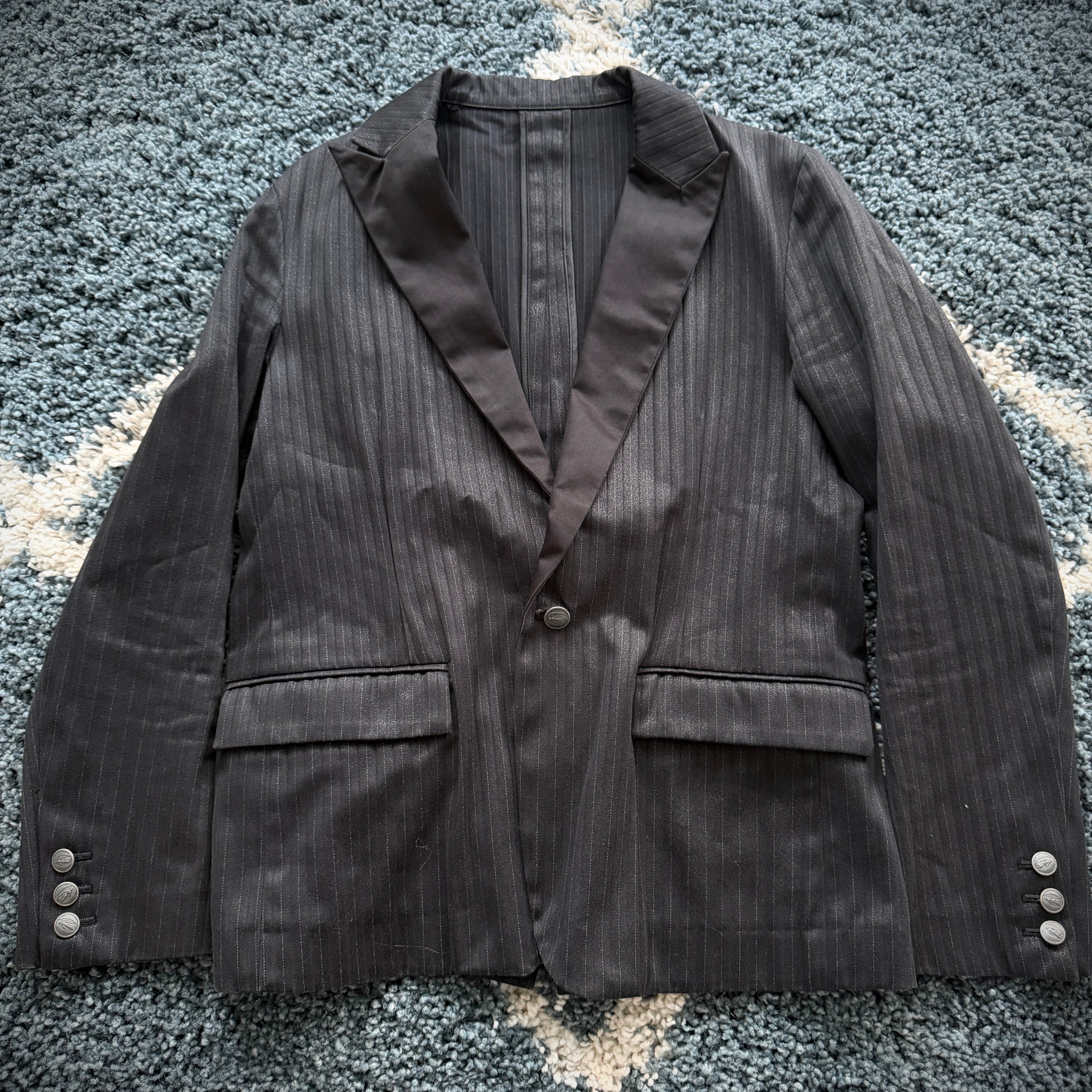 Schlussel Detailed Button Blazer