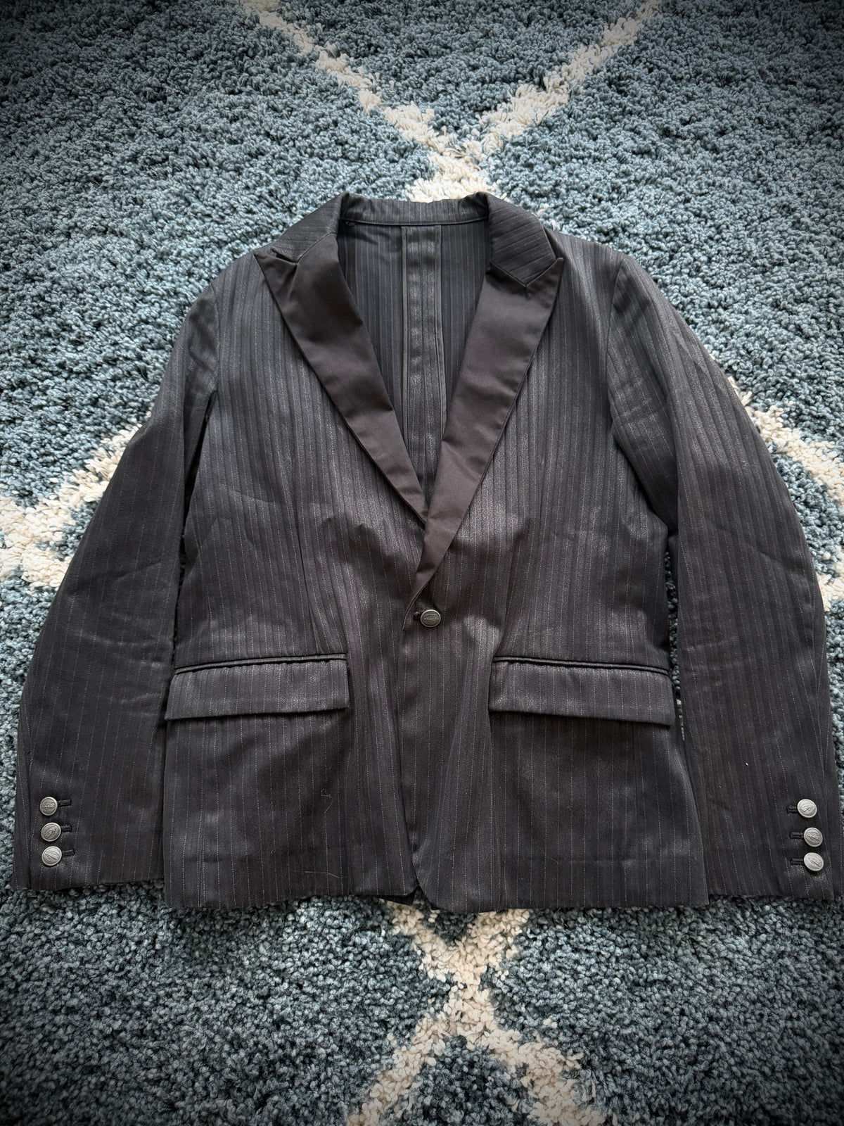 Schlussel Detailed Button Blazer