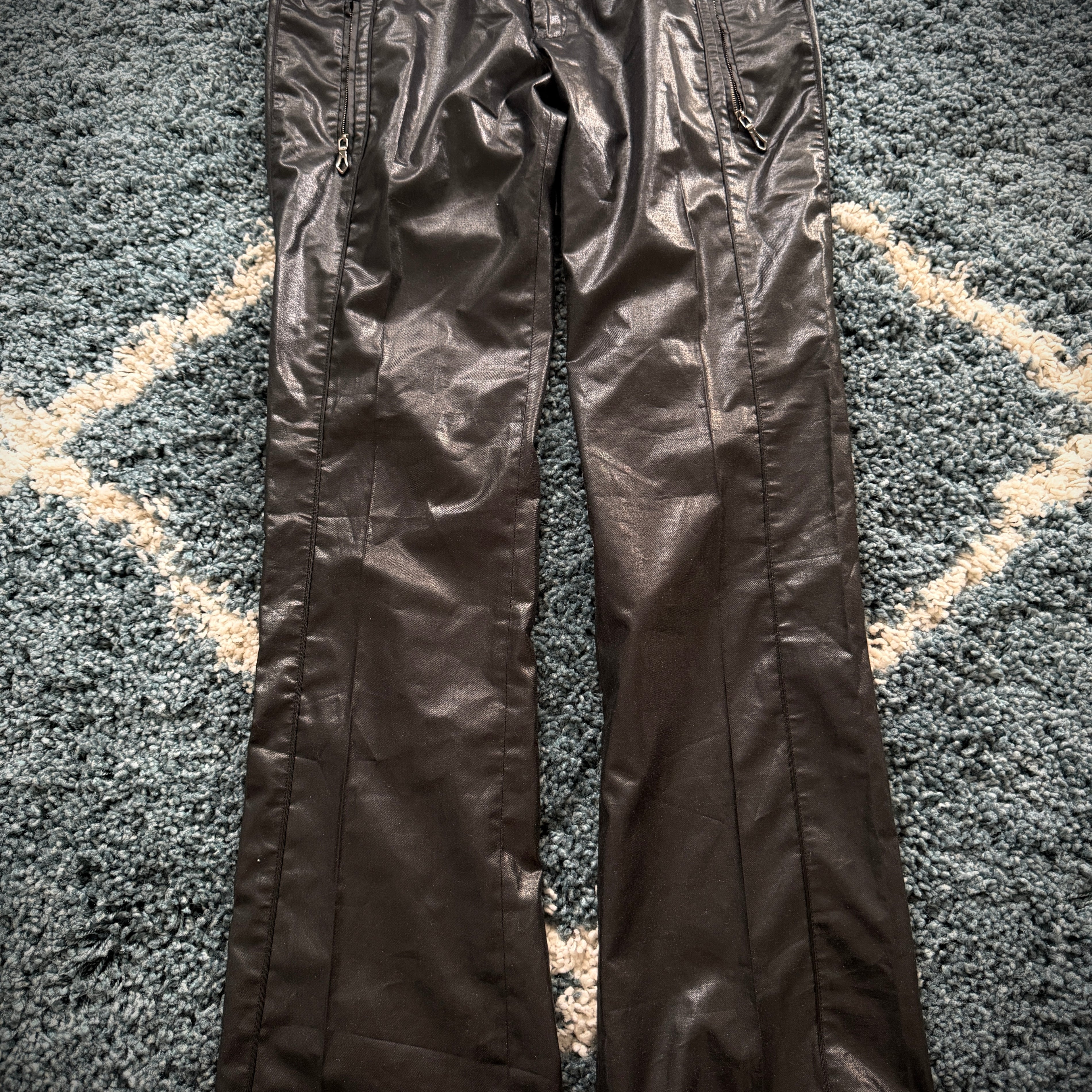 5351 Pour Les Hommes Waxed Slacks