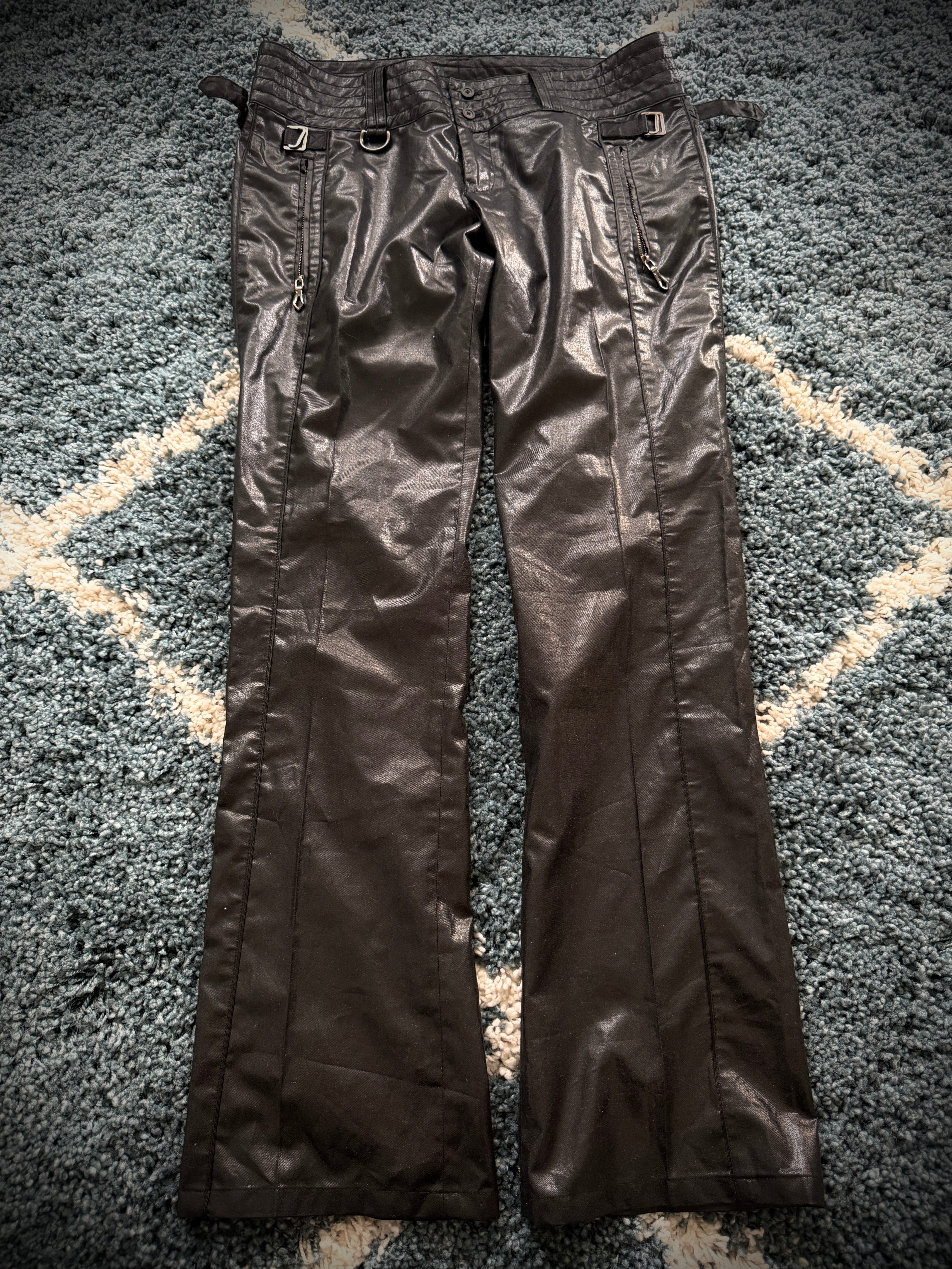 5351 Pour Les Hommes Waxed Slacks