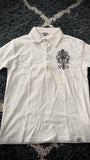 In The Attic Fleur Thermal Polo Shirt