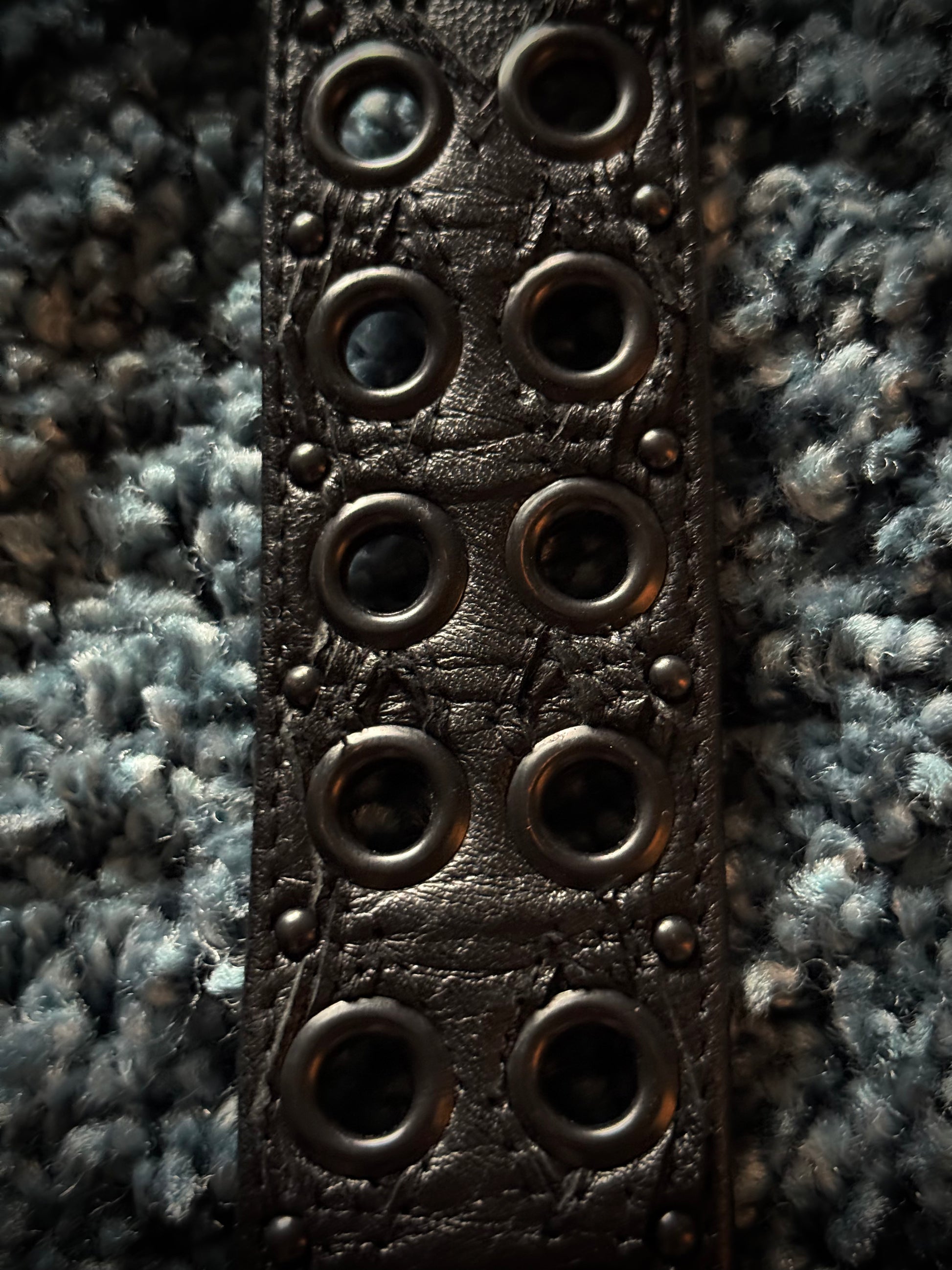 Kmrii studded belt