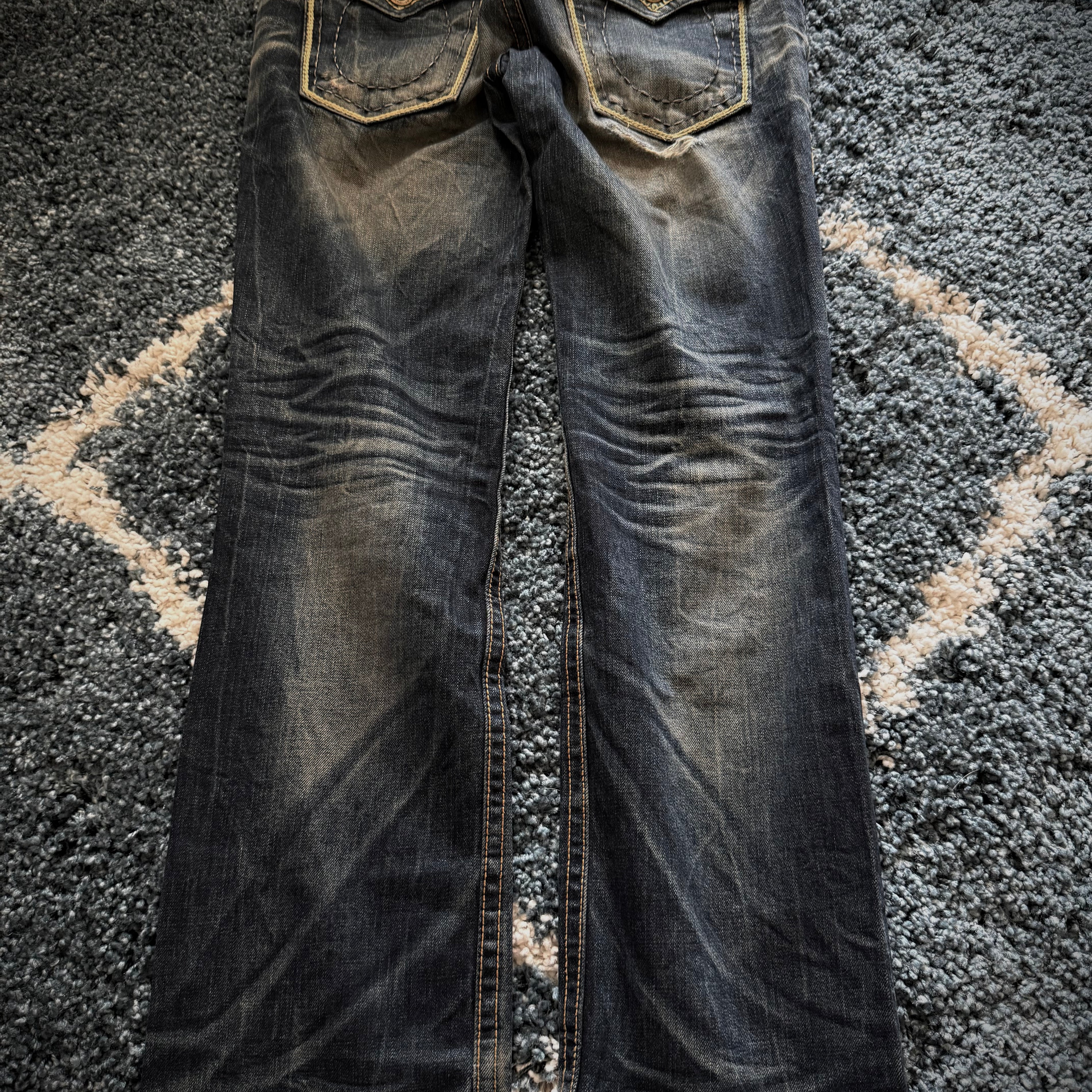 Lolita electric yellow flared jeans