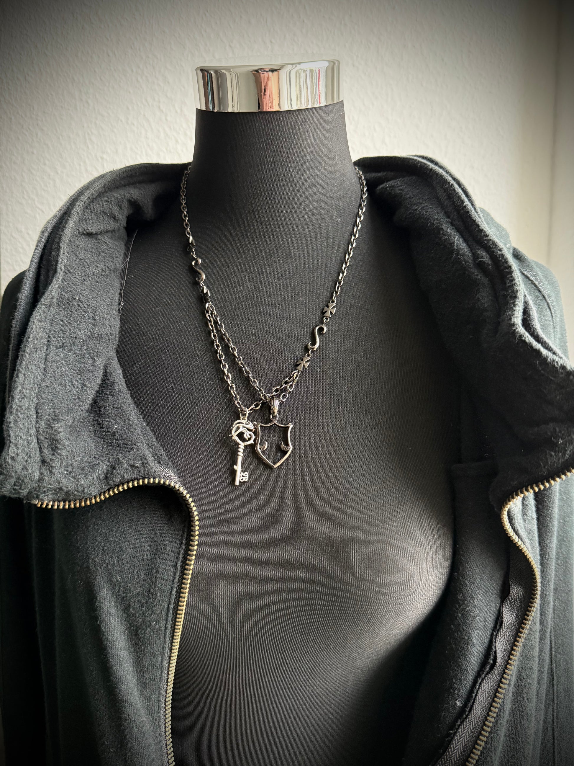 William Wallace Tribal Key Necklace