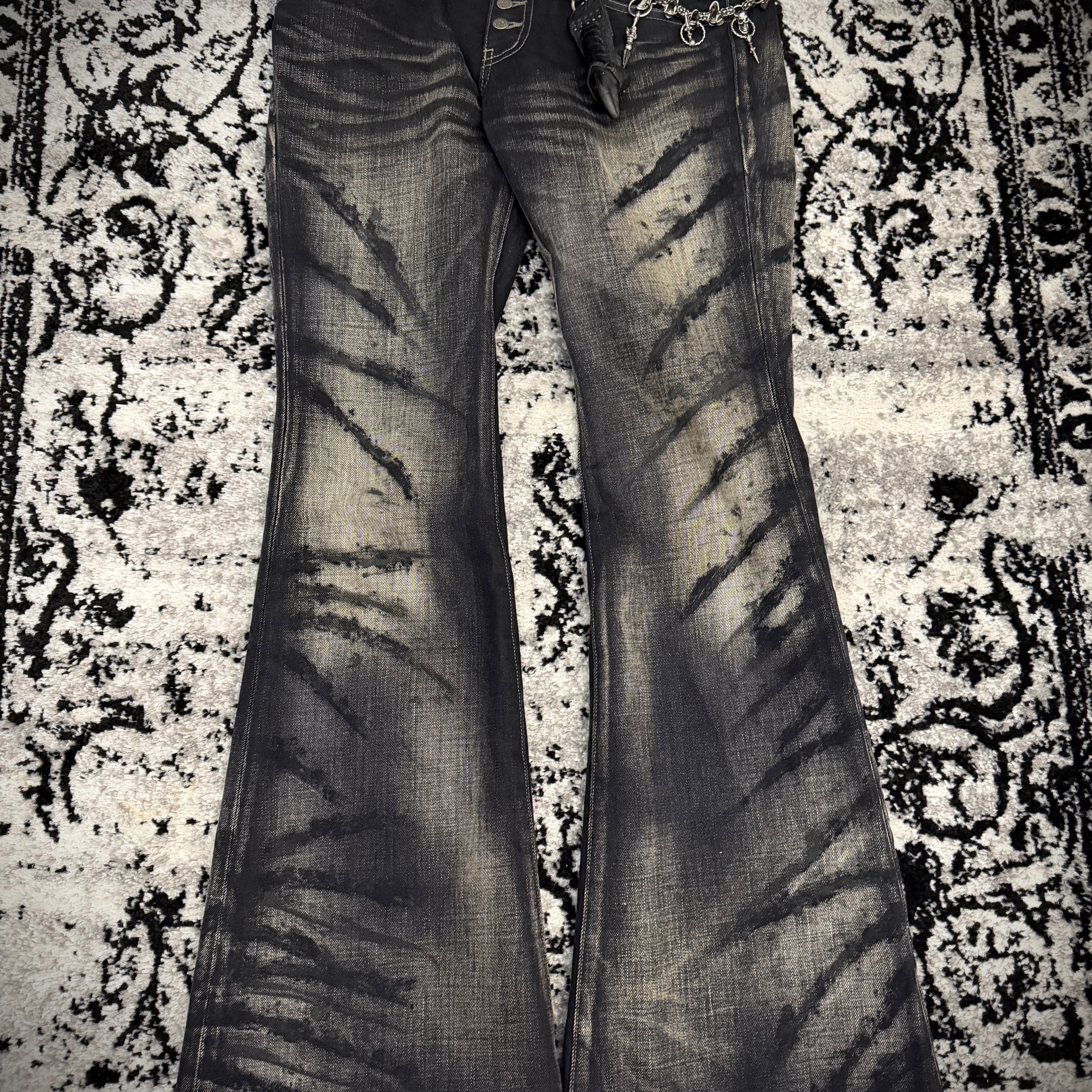 Tornado Mart 00‘s Tiger Flared Pants