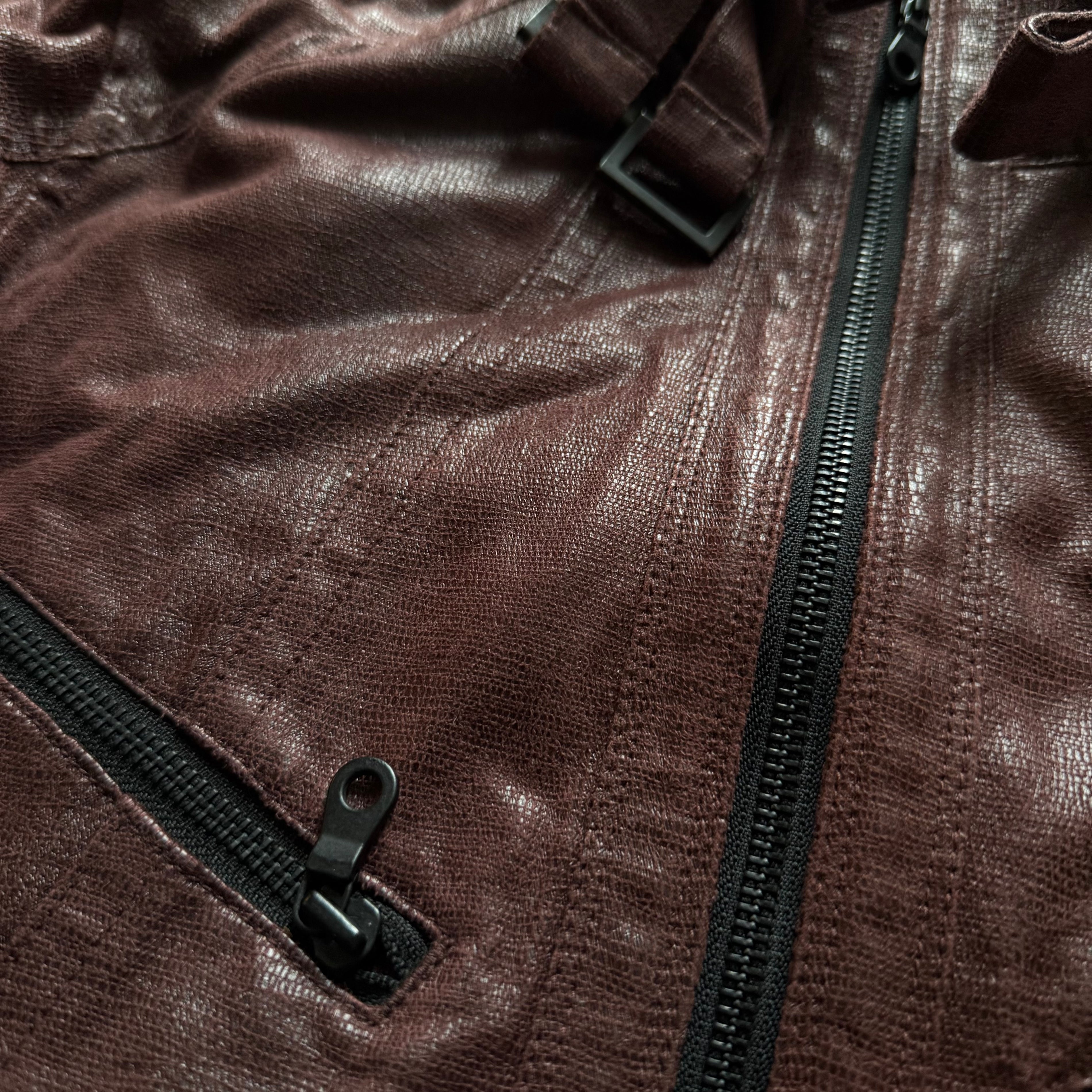 Schlussel Crocodile Bordeux rider jacket