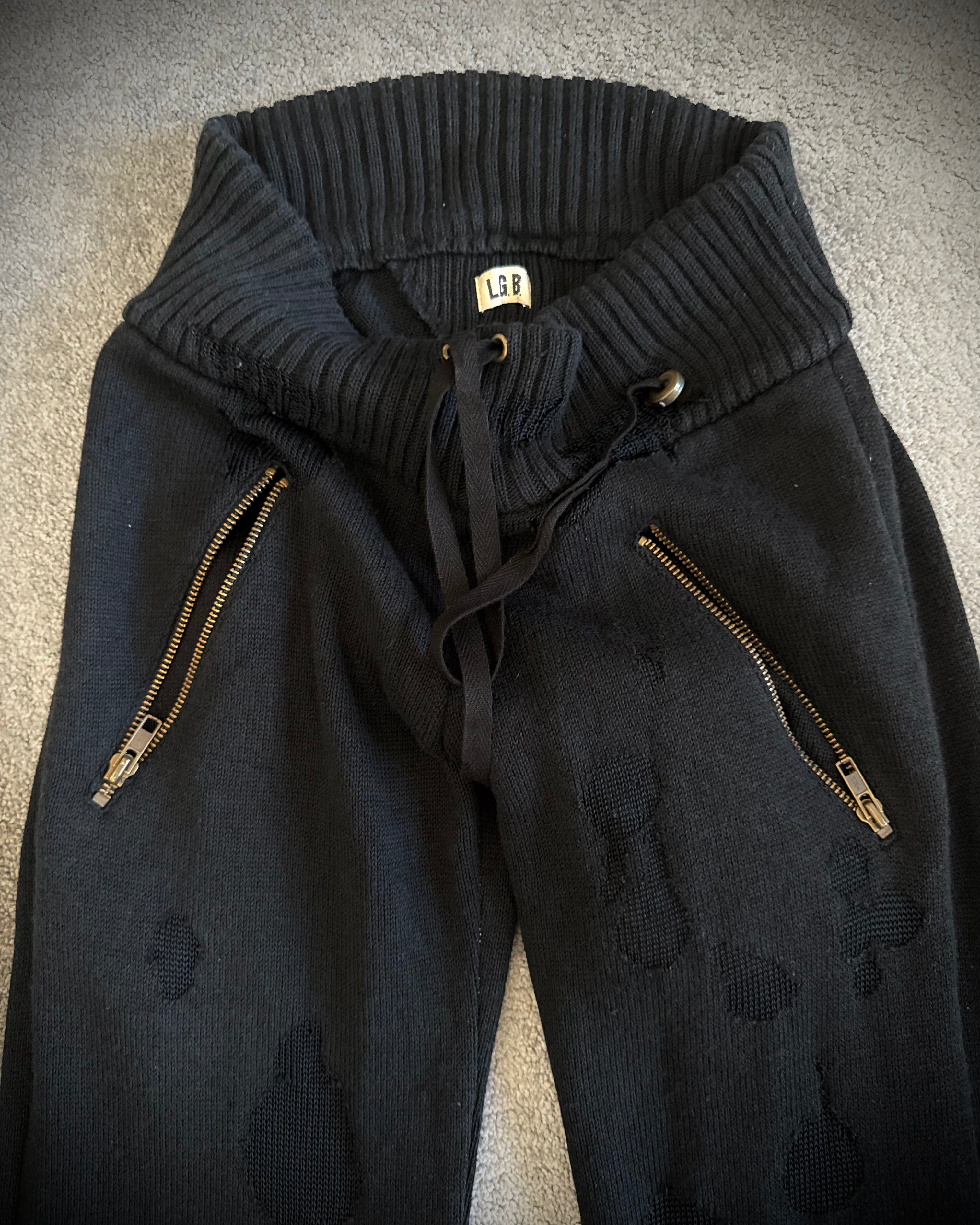 L.G.B knittet see trough boxer sweatpants