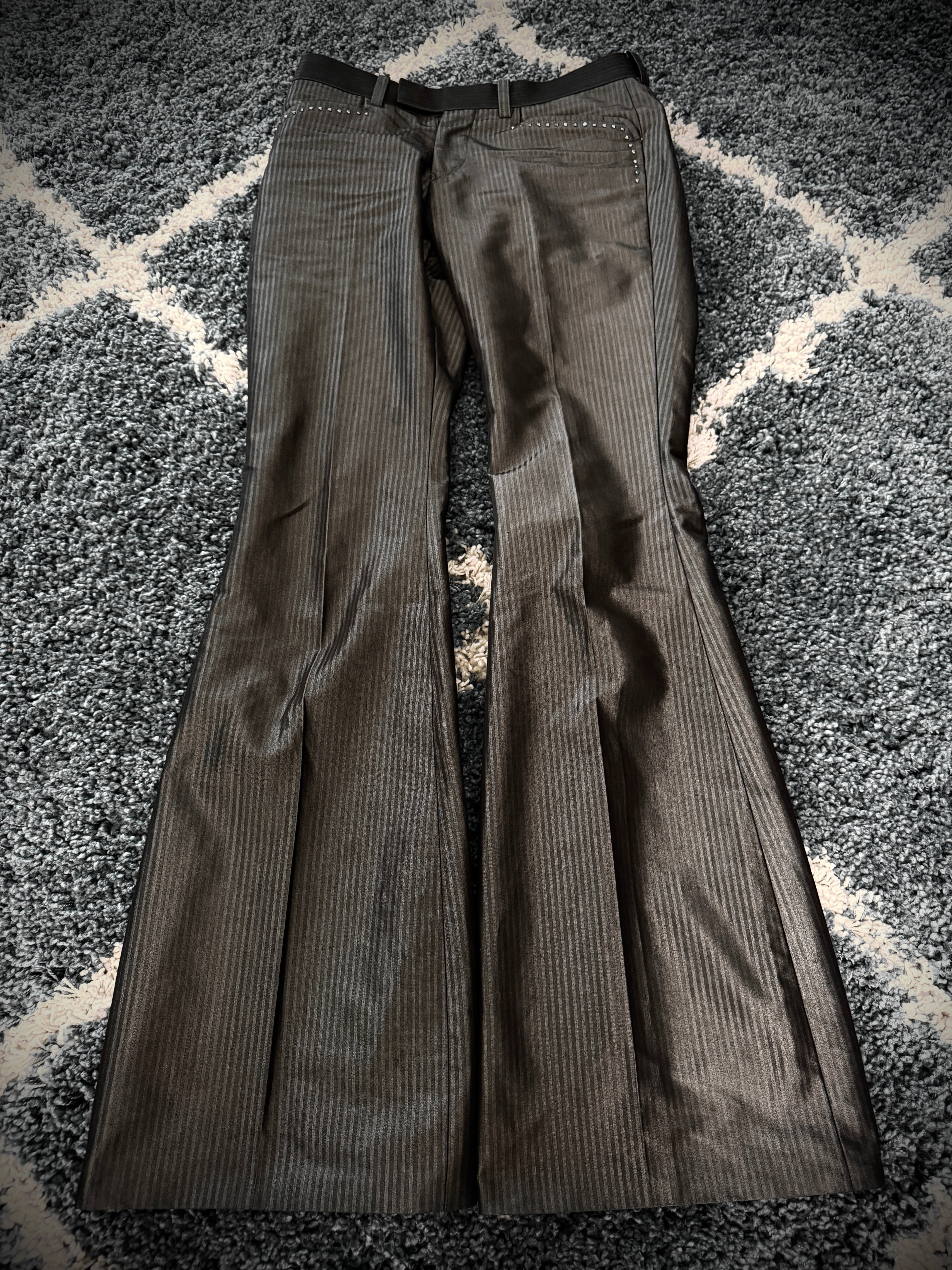 Tornado Mart Studded Dress Pants Bell Bottoms (M)