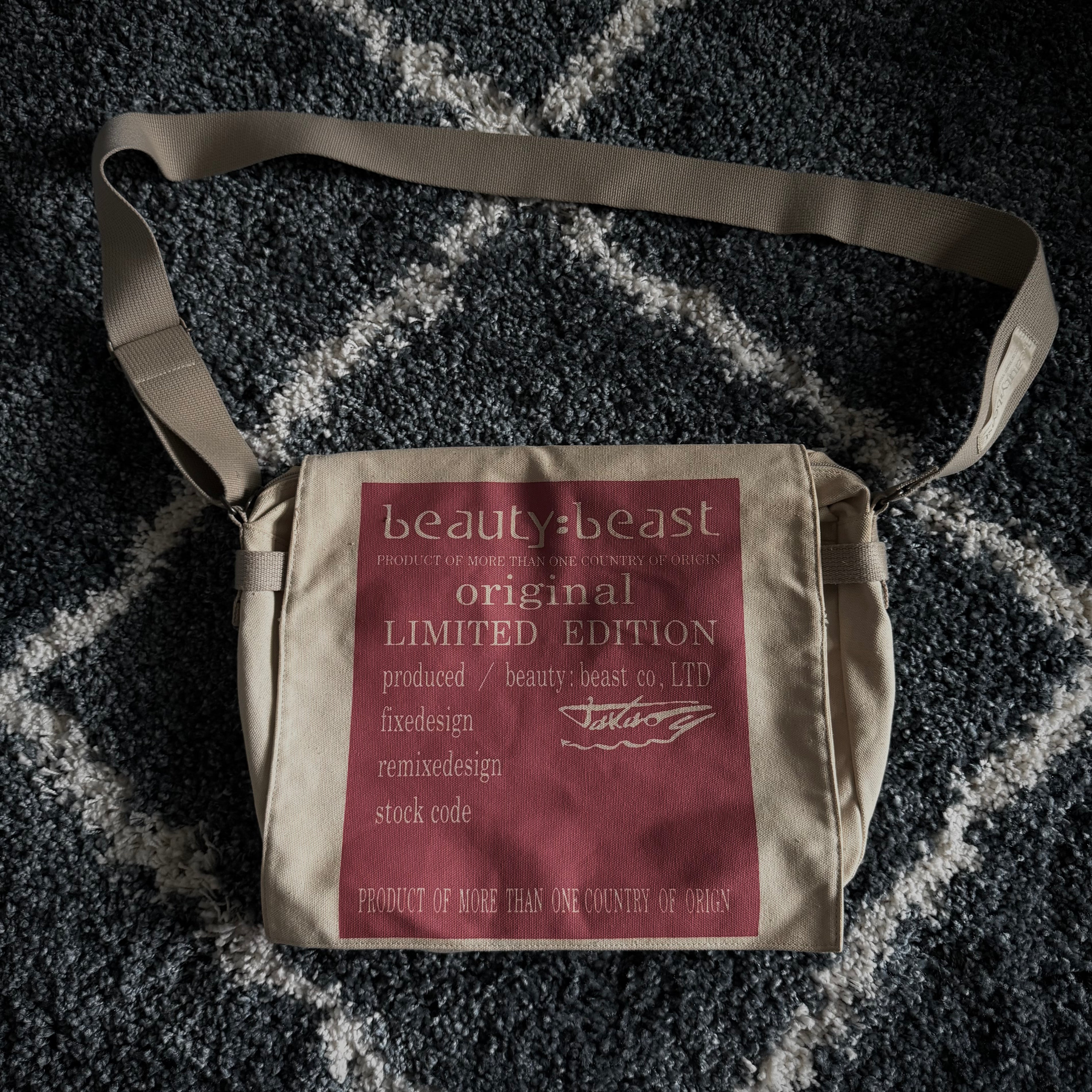 Beauty:Beast Messenger Bag