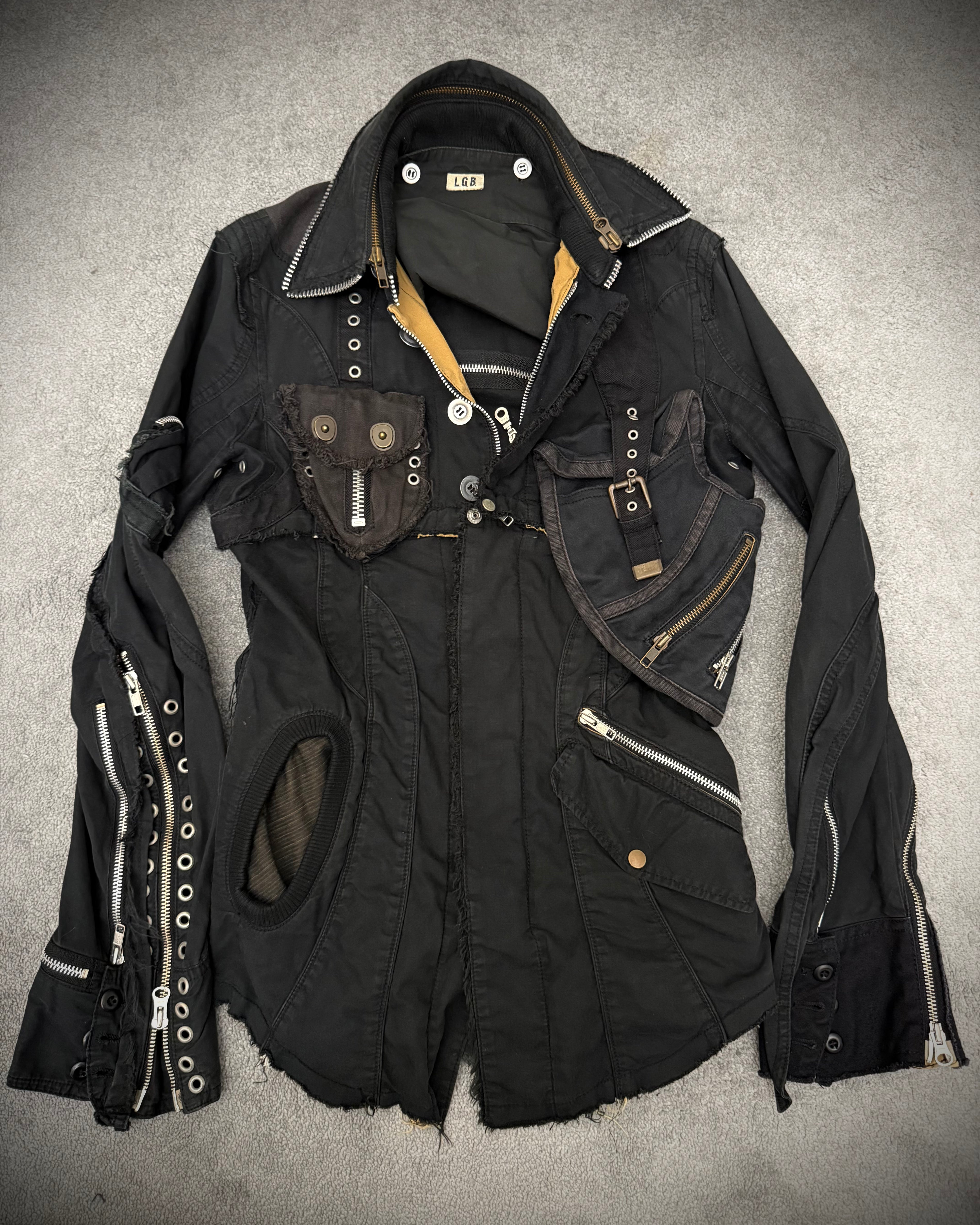 L.G.B detachable pilot jacket